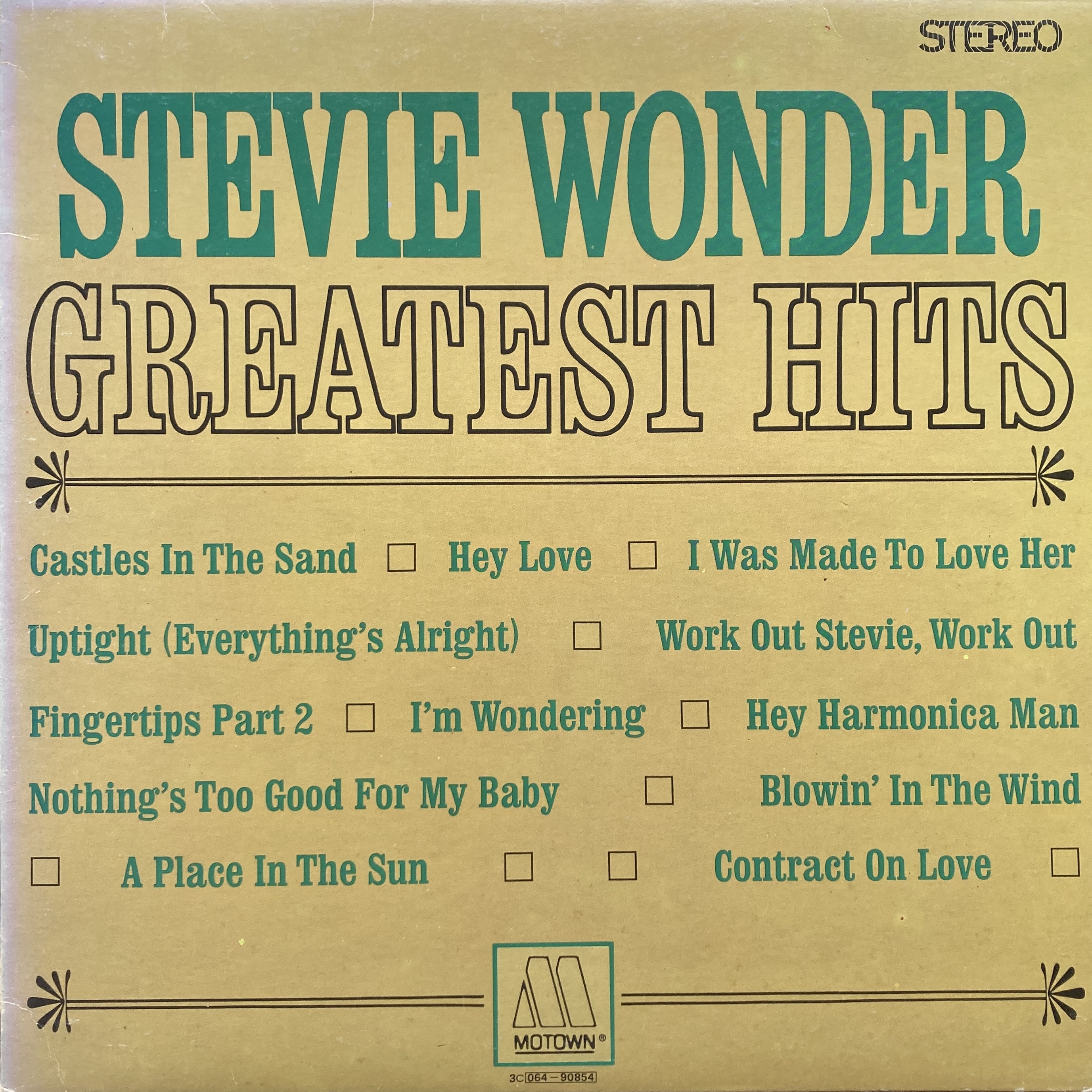 STEVIE WONDER – GREATEST HITS