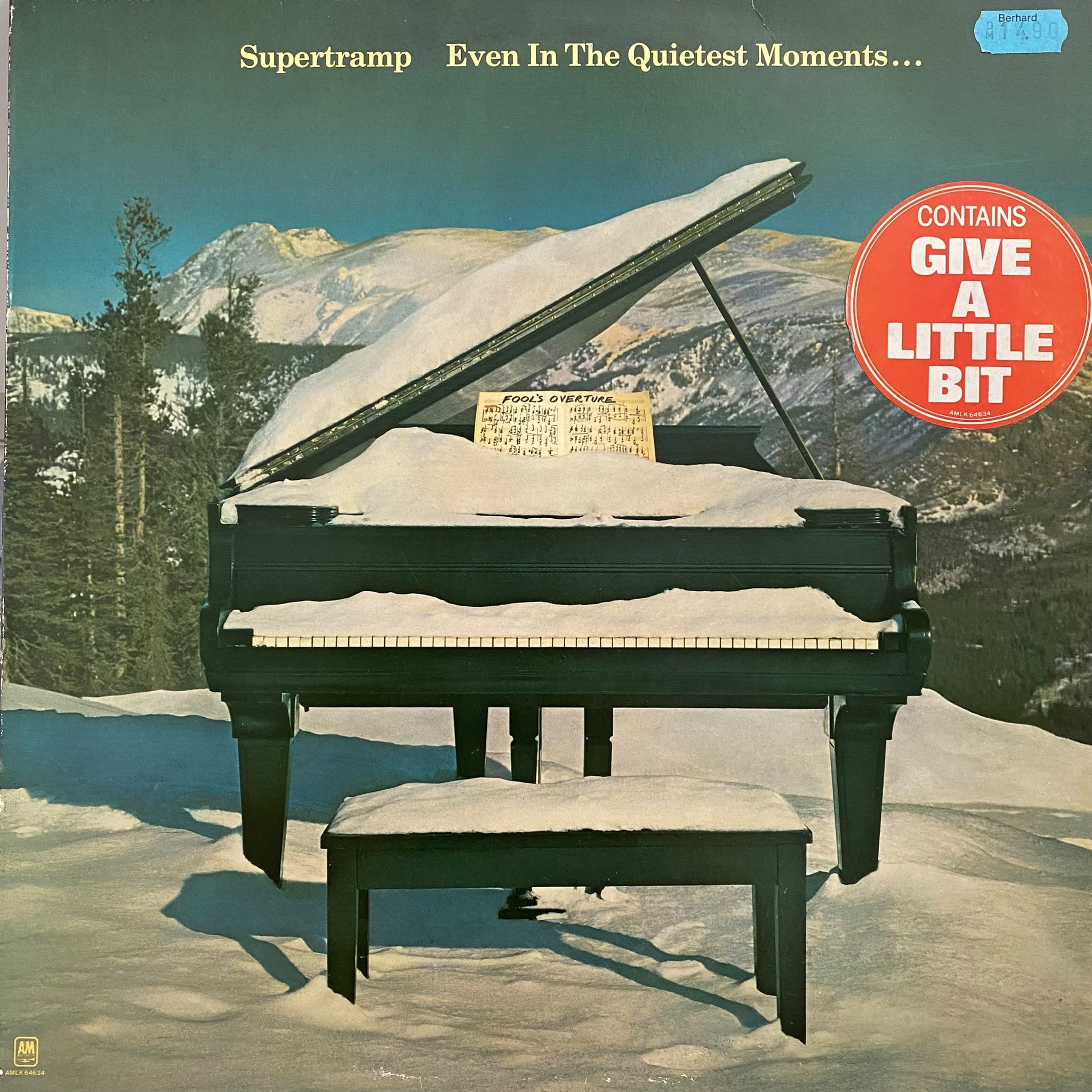 SUPERTRAMP - EVEN IN THE QUIETEST MOMENTS