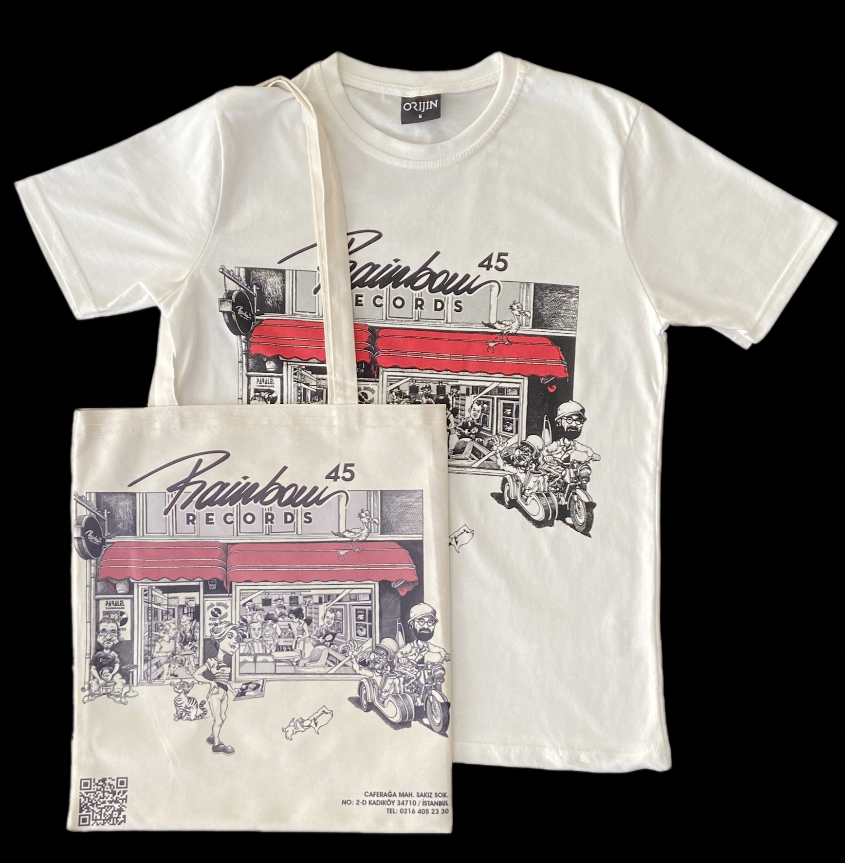 T-SHIRT - LİSANSLI APTULİKA TASARIM - BEZ ÇANTA - LİSANSLI APTULİKA TASARIM