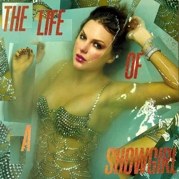 TAYLOR SWIFT - THE LIFE OF A SHOWGIRL (PORTOFINO ORANGE GLITTER TRANSLUCENT VINYL)