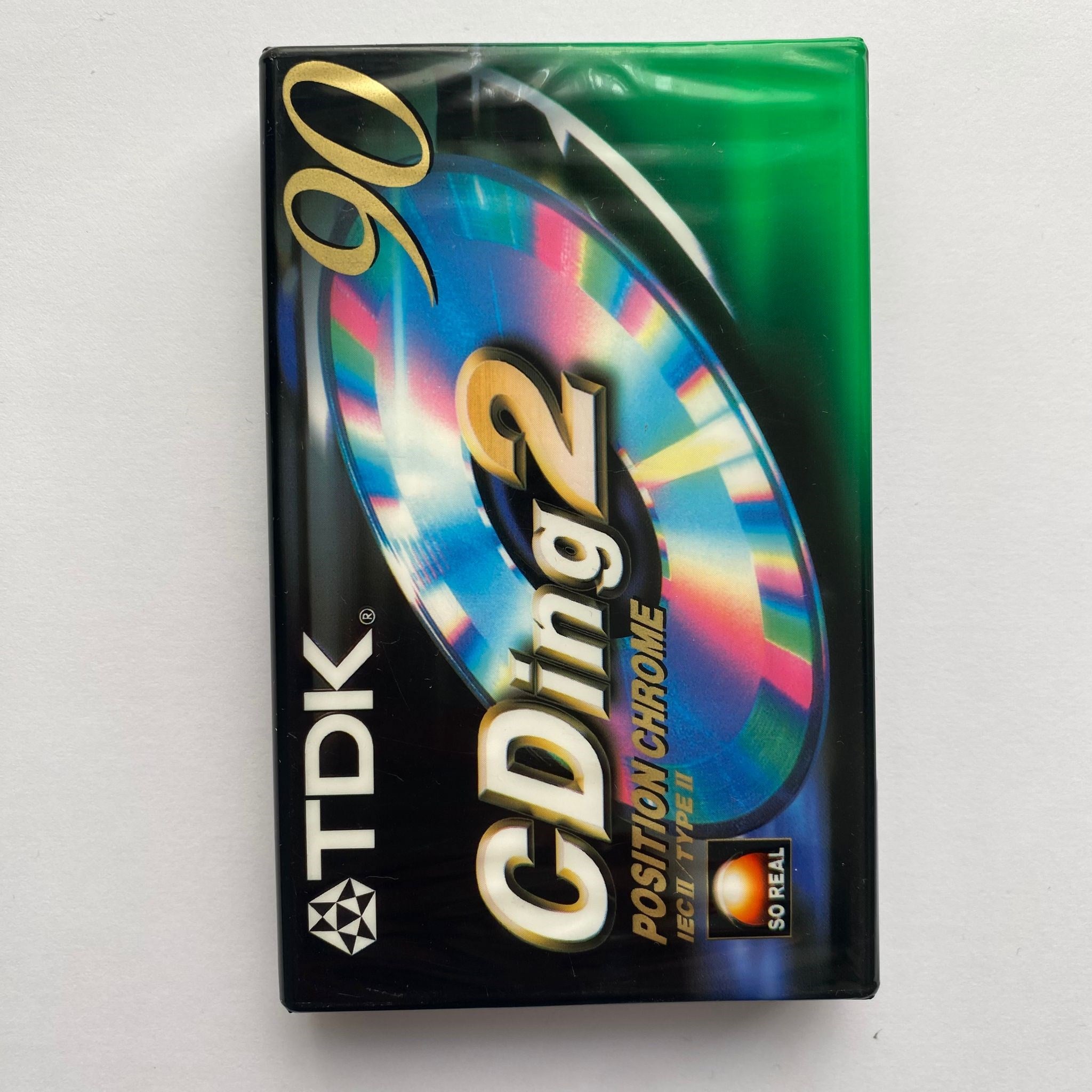 TDK CDING2-90 - BOŞ KASET AMBALAJINDA