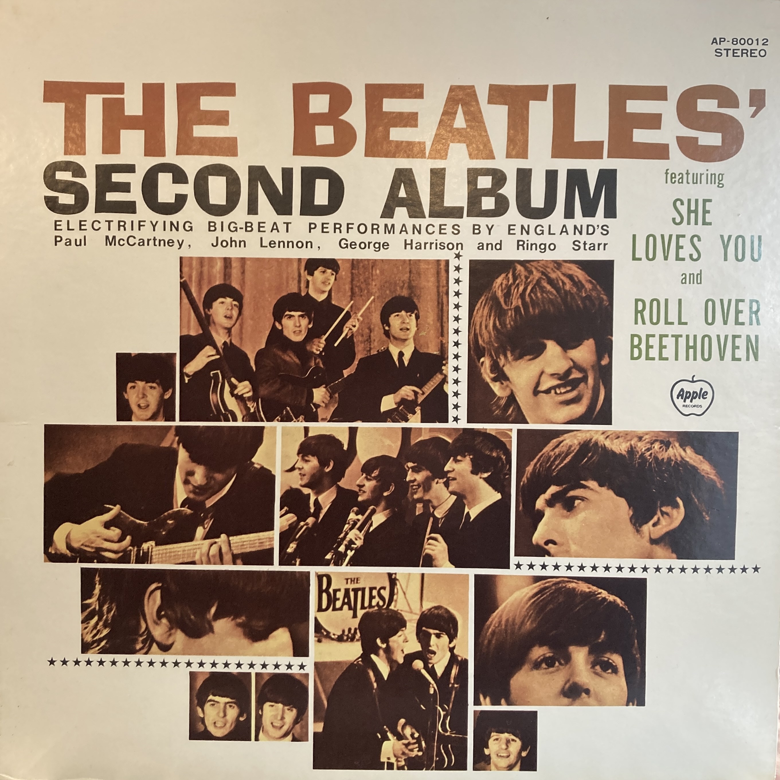 THE BEATLES – THE BEATLES' SECOND ALBUM