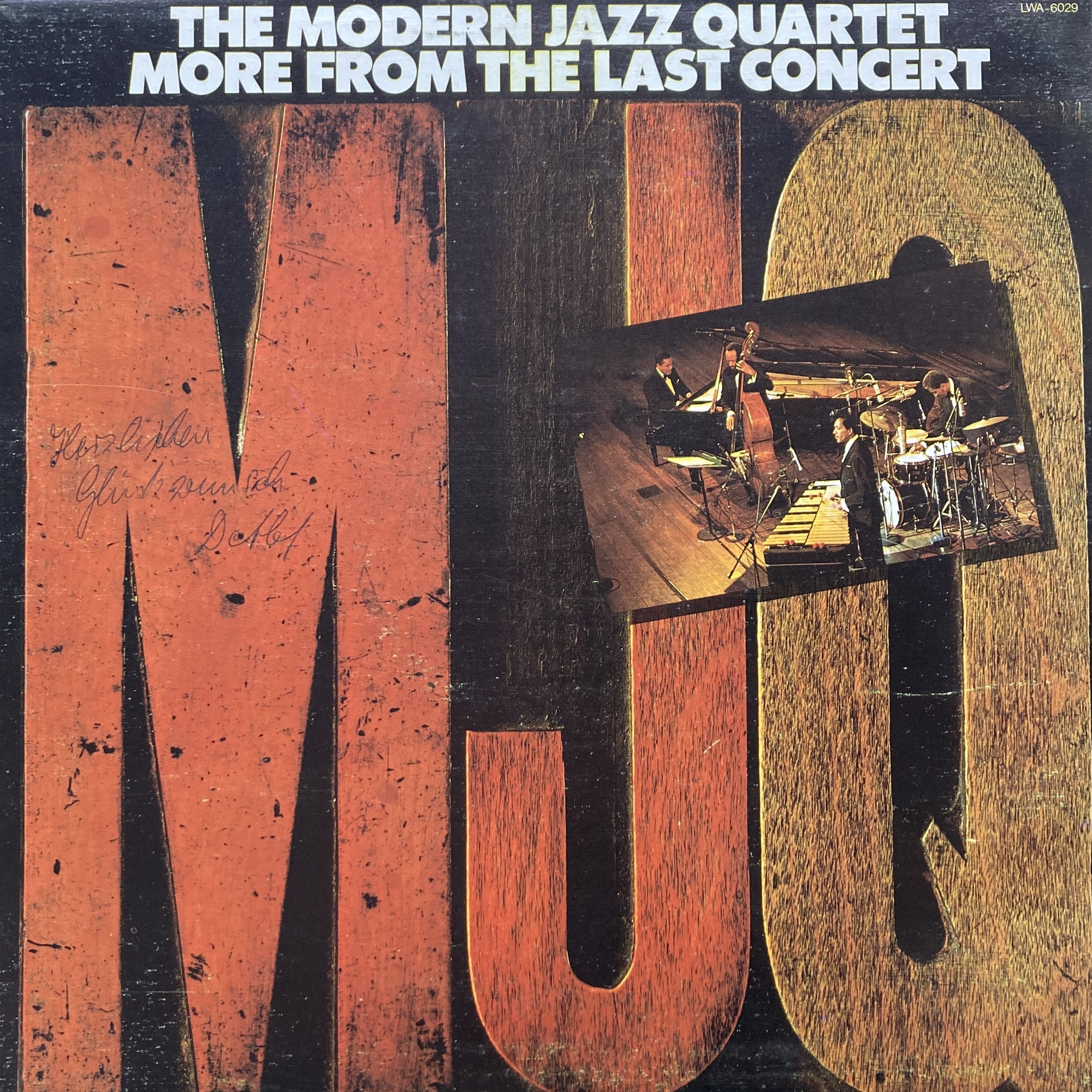 THE MODERN JAZZ QUARTET – MORE FROM THE LAST CONCERT