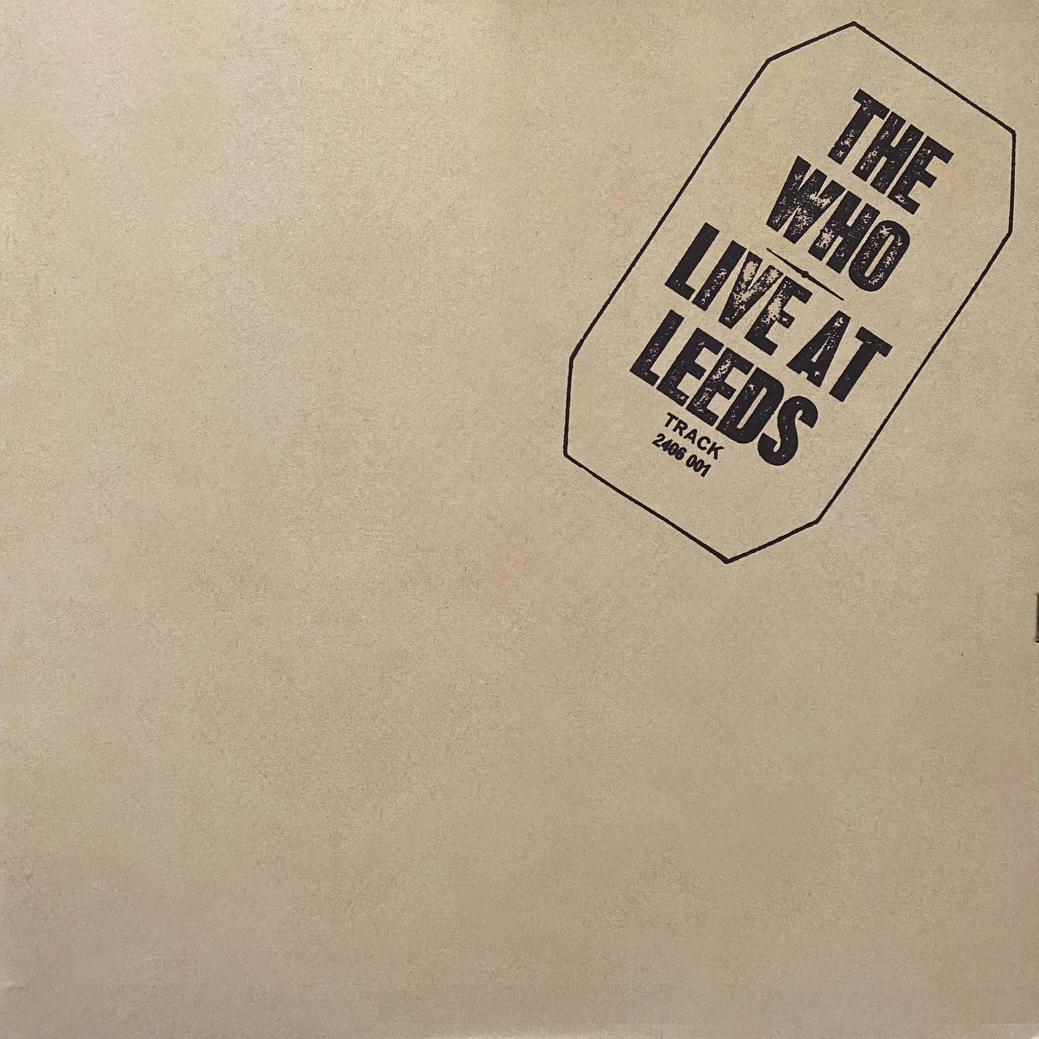 THE WHO - LIVE AT LEEDS