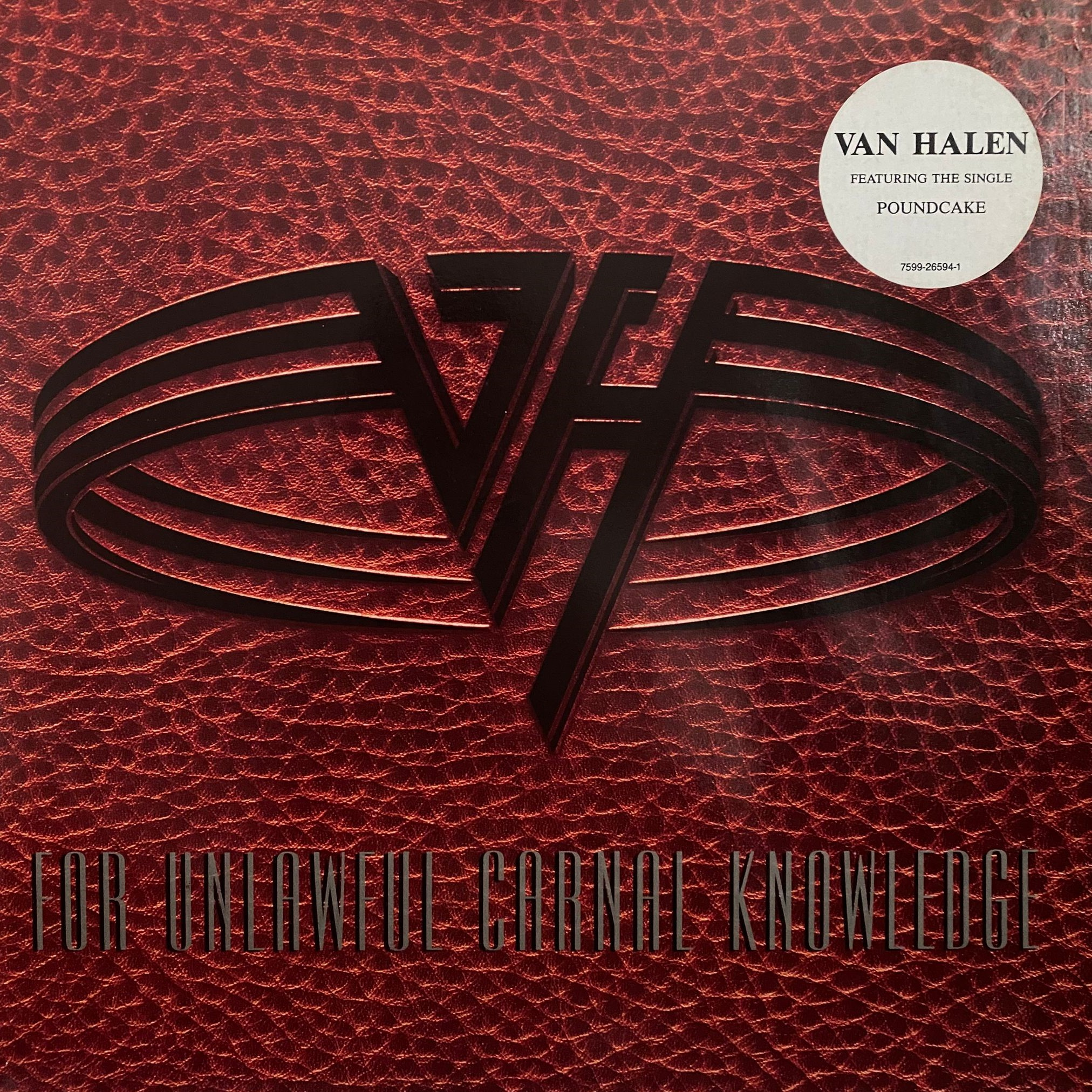 VAN HALEN - FOR UNLAWFUL CARNAL KNOWLEDGE
