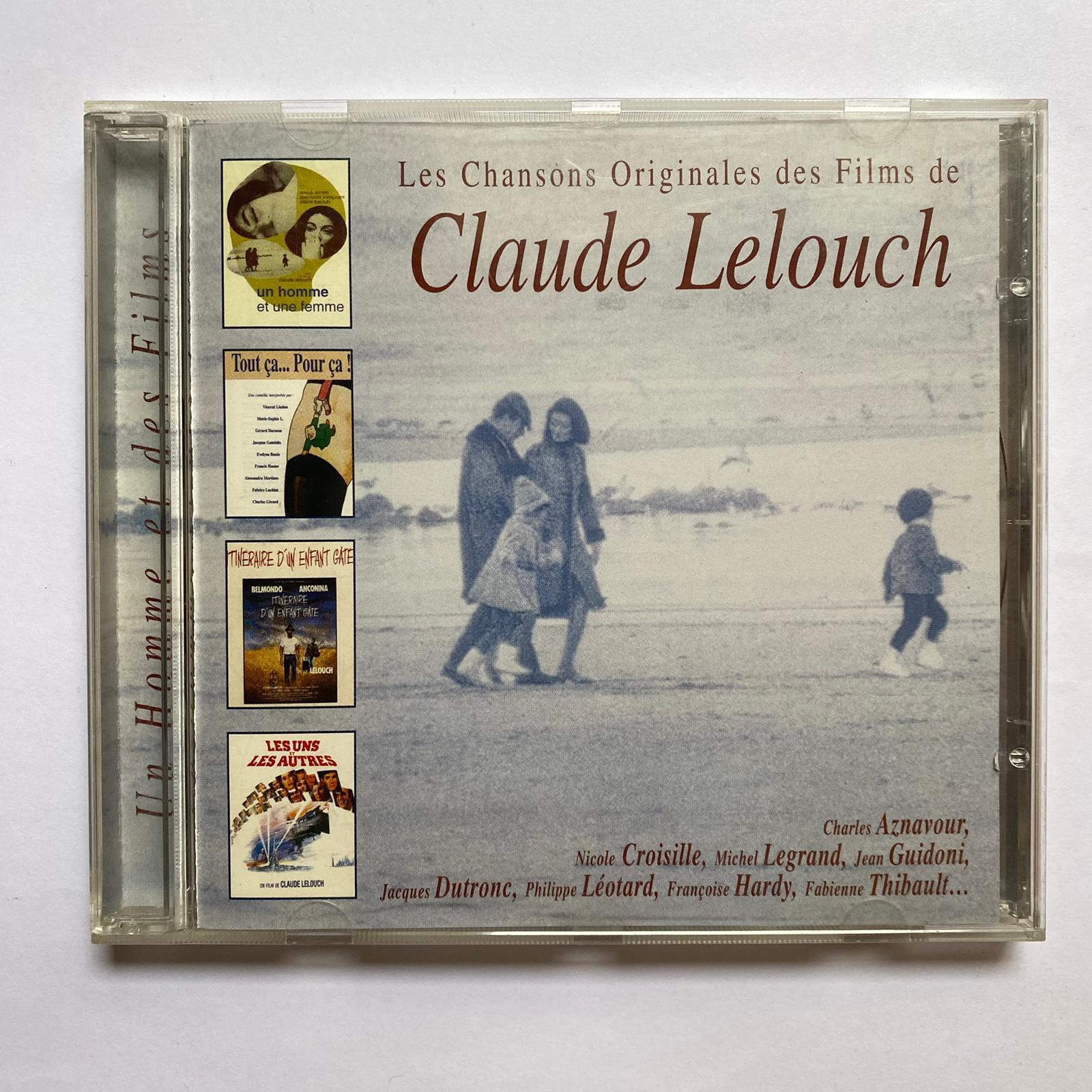 VARIOUS ARTISTS - LES CHANSONS ORIGINALES DES FILMS DE CLAUDE LELOUCH