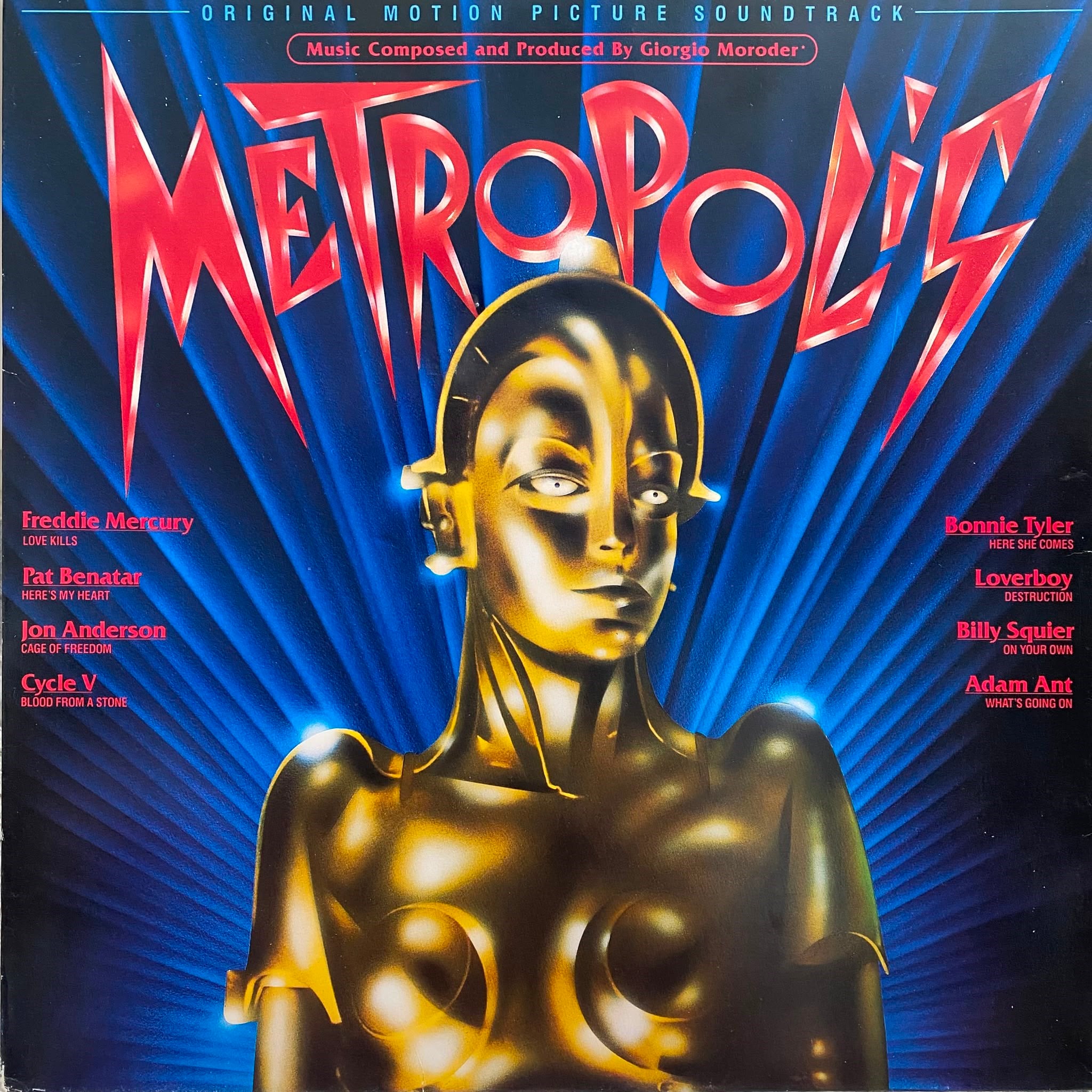 VARIOUS ARTISTS - METROPOLIS (ORIGINAL MOTION PICTURE SOUNDTRACK)