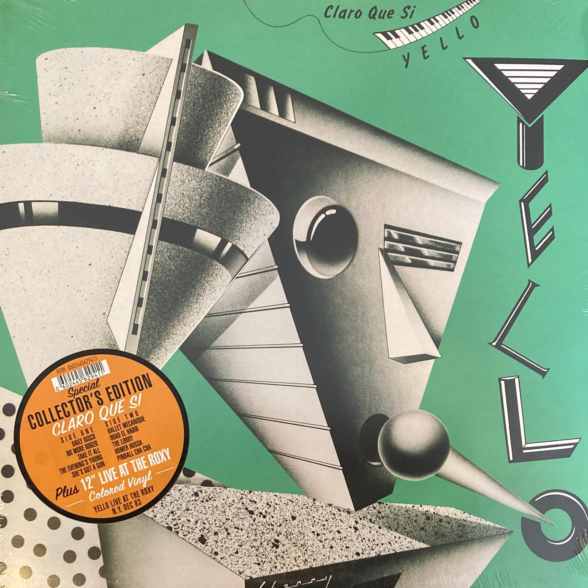 YELLO – CLARO QUE SI / YELLO LIVE AT THE ROXY N. Y