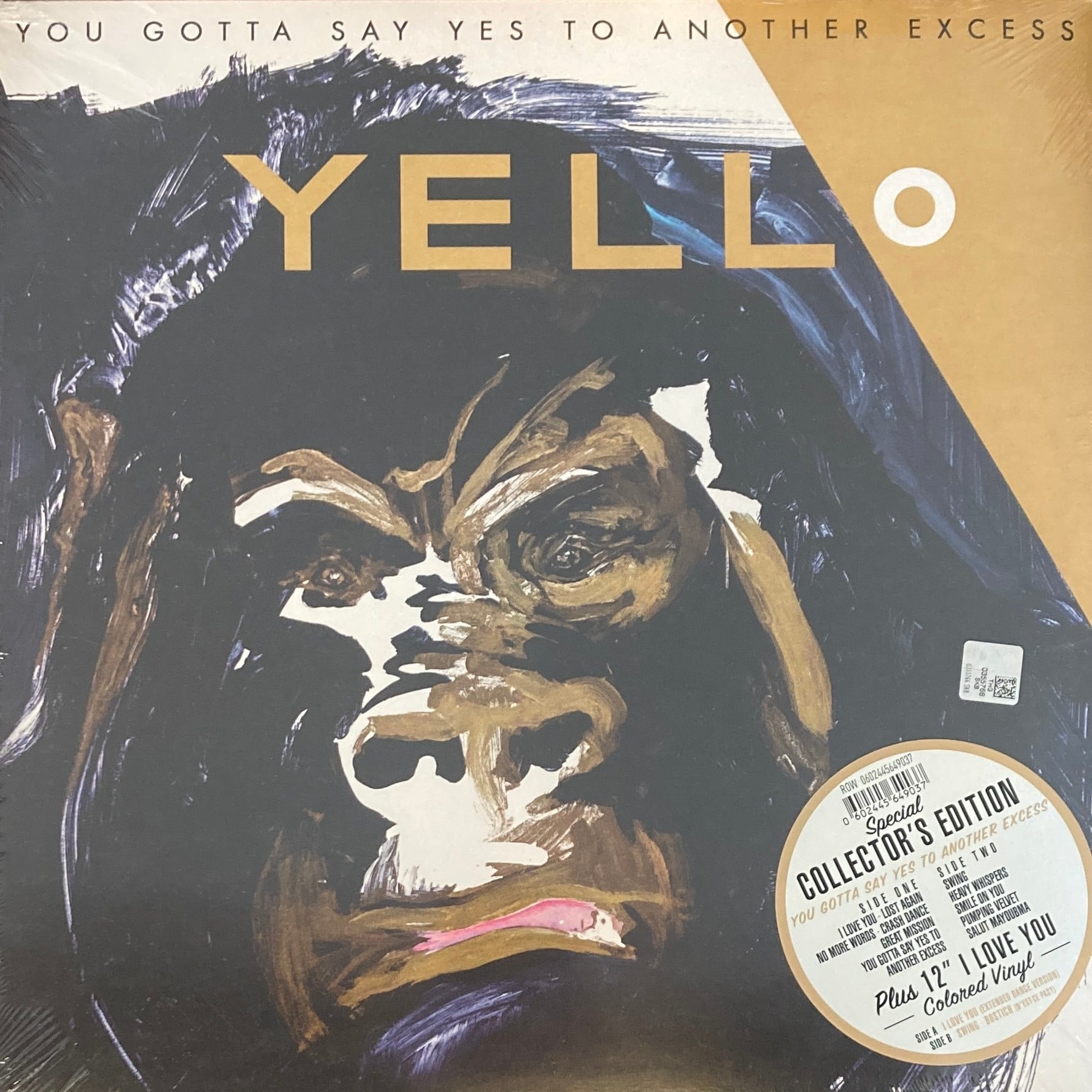 YELLO – YOU GOTTA SAY YES TO ANOTHER EXCESS / I LOVE YOU