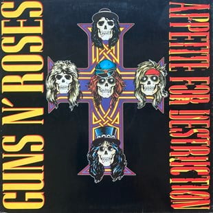 GUNS N' ROSES - APPETITE FOR DESTRUCTION