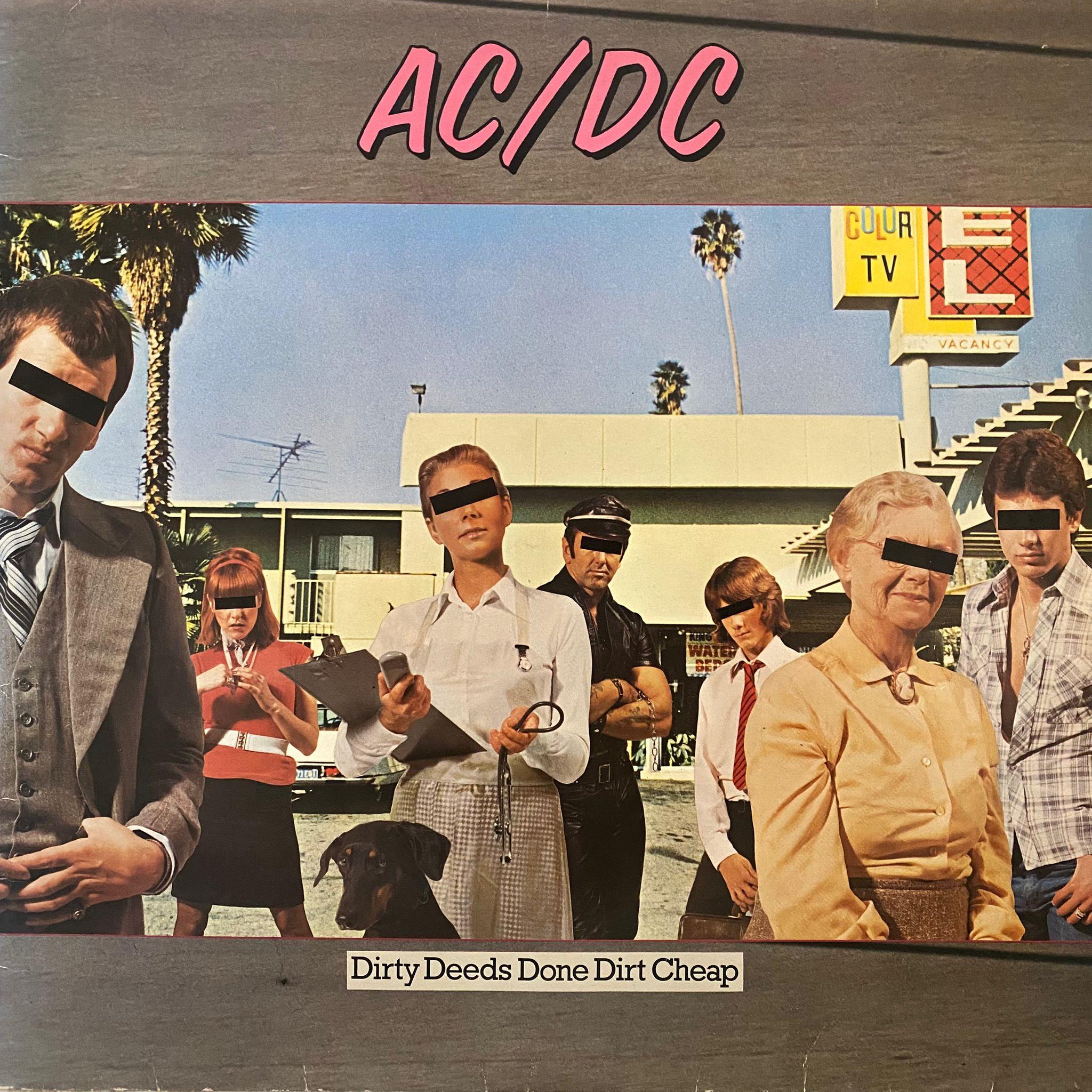 AC/DC - DIRTY DEEDS DONE DIRT CHEAP