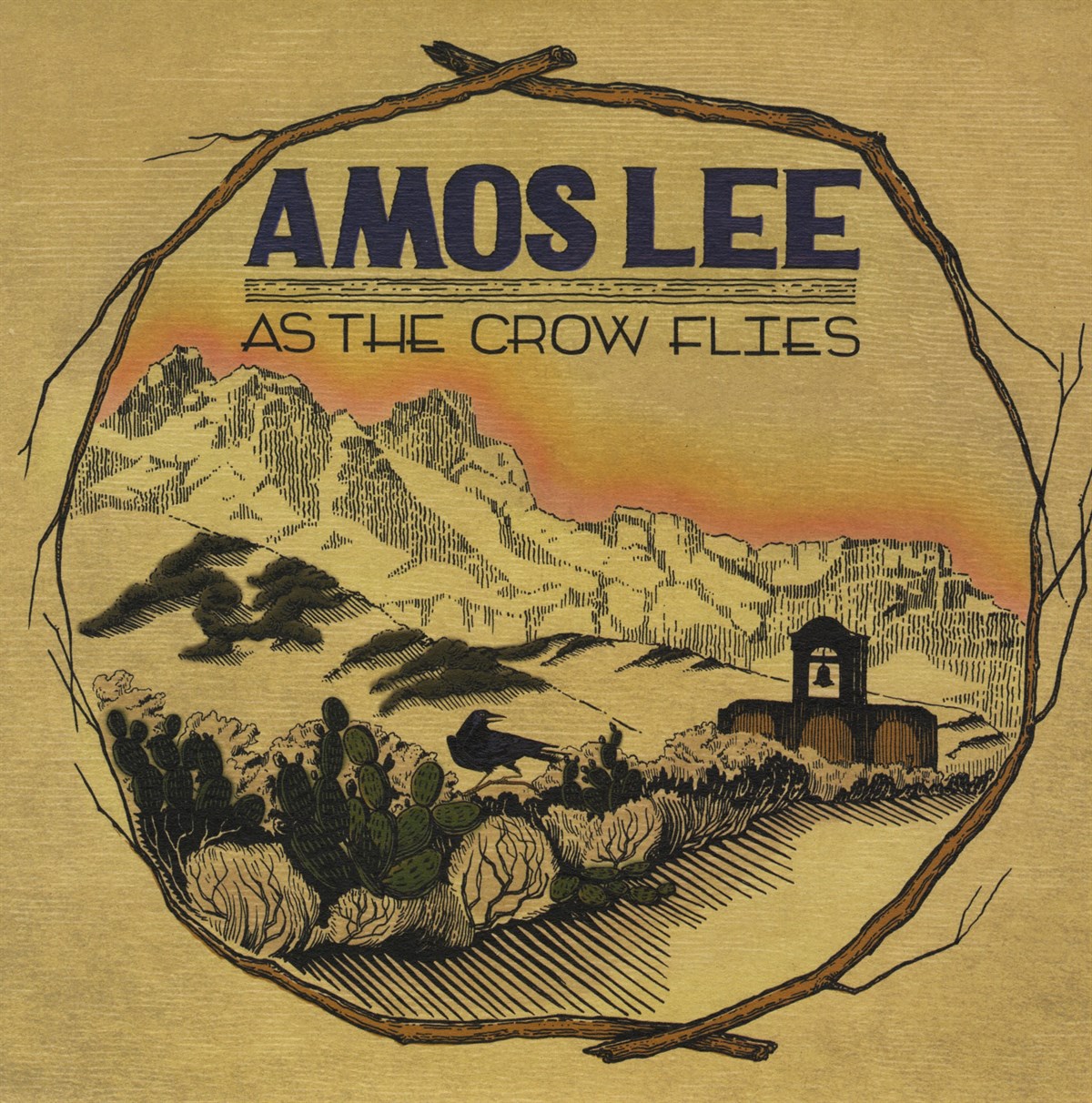 Amos Lee ‎– As The Crow Flies (10'' 45rpm E.P.)