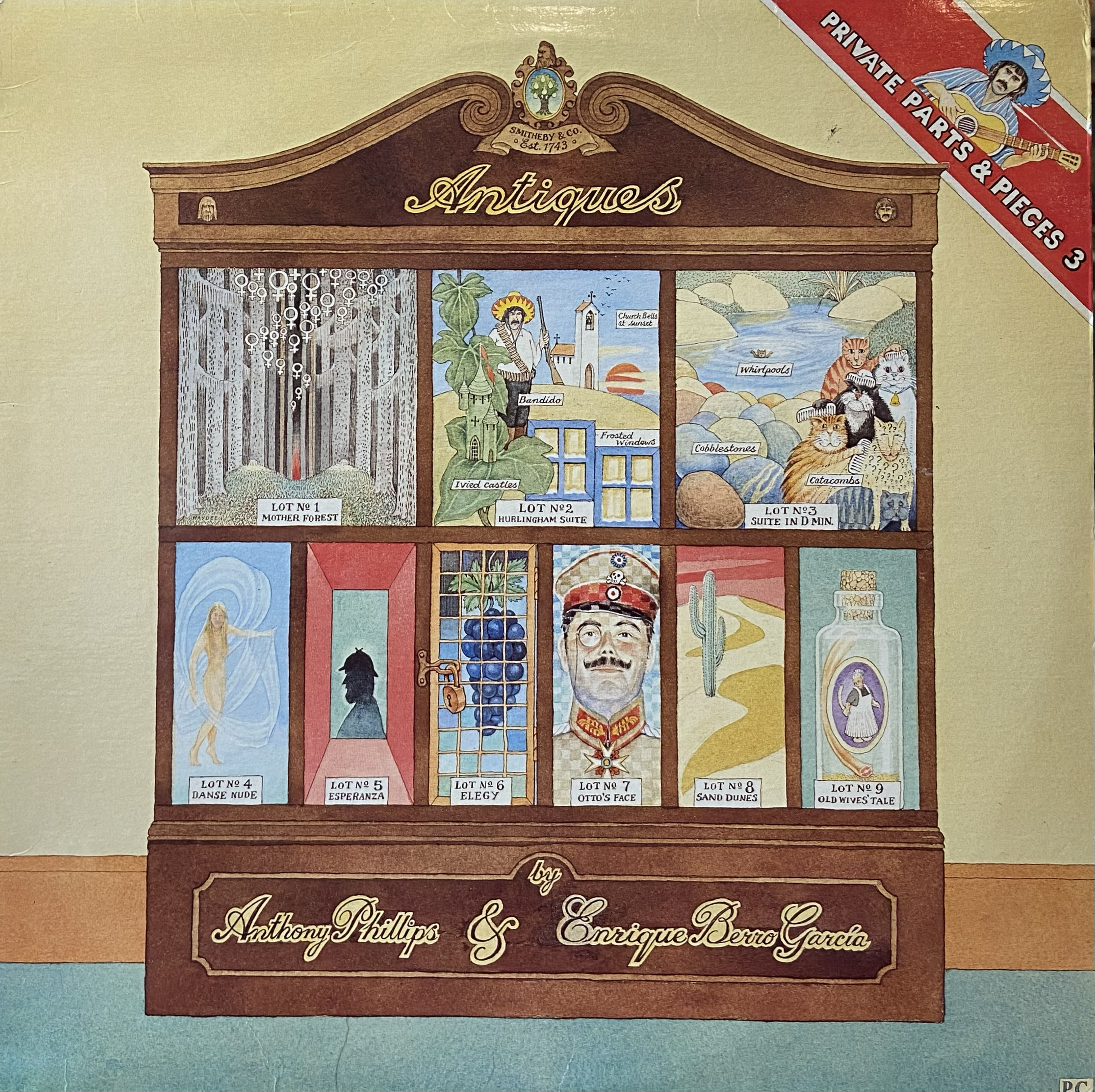 ANTHONY PHILLIPS & ENRIQUE BERRO GARCIA - PRIVATE PARTS & PIECES III ANTIQUES 