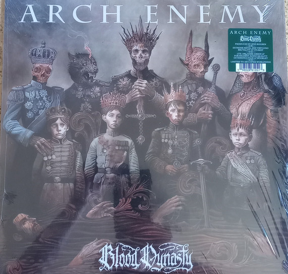 ARCH ENEMY - BLOOD SYNNASTY (LIMITED 300 COPIES & DARK GREEN COLOURED VINYL) 