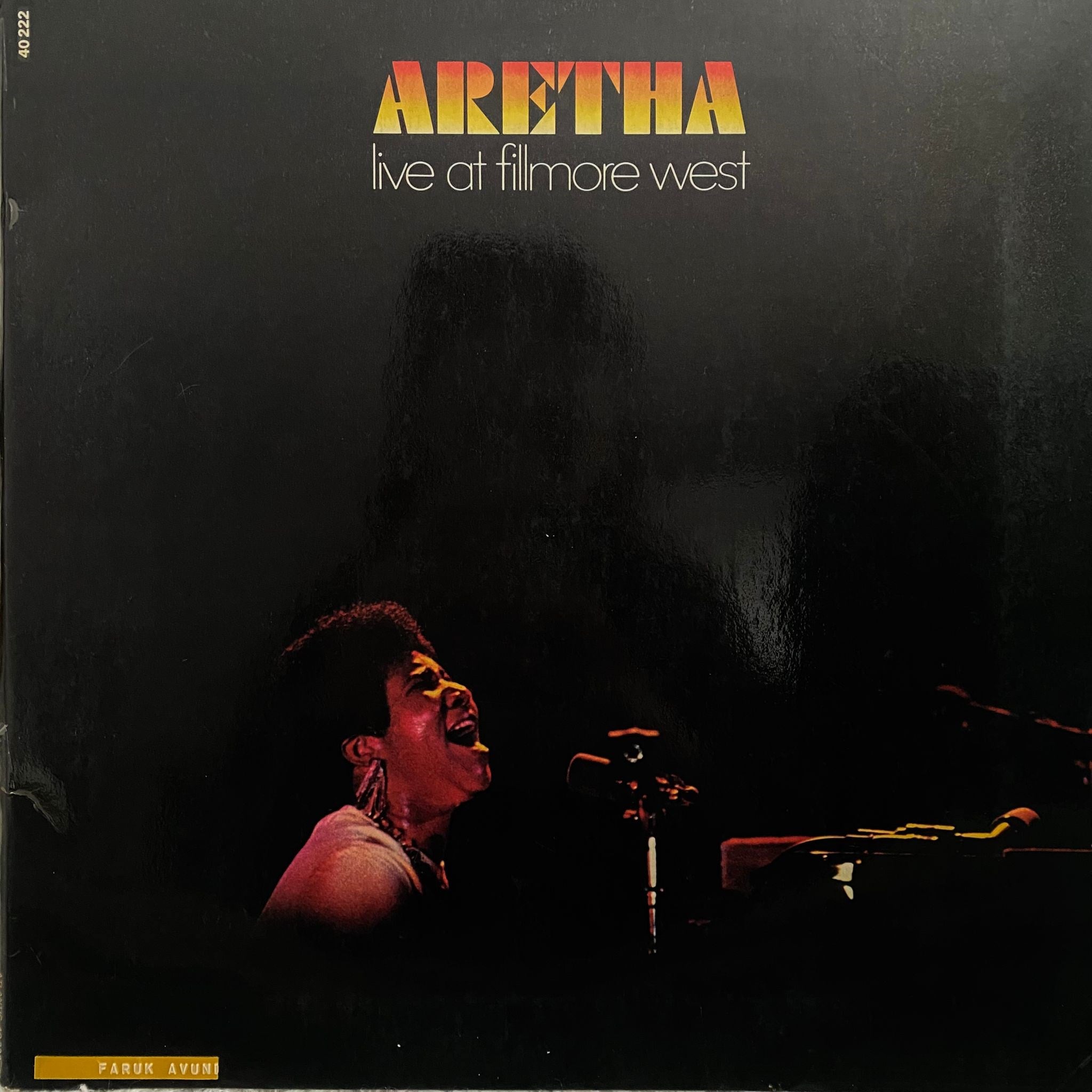 ARETHA FRANKLIN - LIVE AT FILLMORE WEST