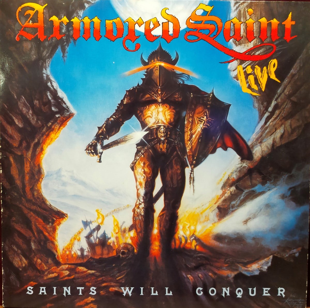 ARMORED SAINT - SAINTS WILL CONQUER (LIVE - 12'' E.P.)