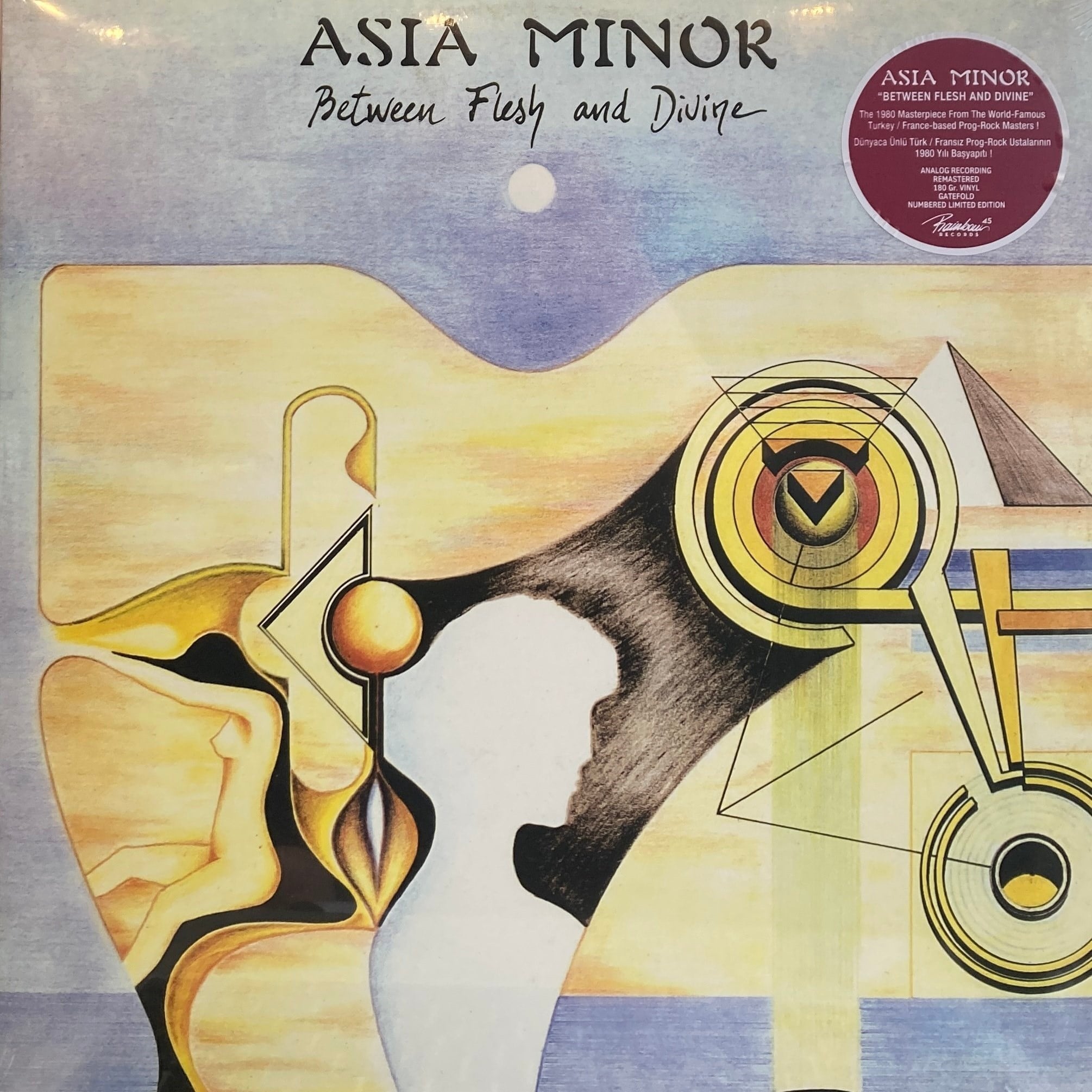 ASIA MINOR - BETWEEN FLESH AND DIVINE (NUMARALI LP NO : 237 / 1000) 