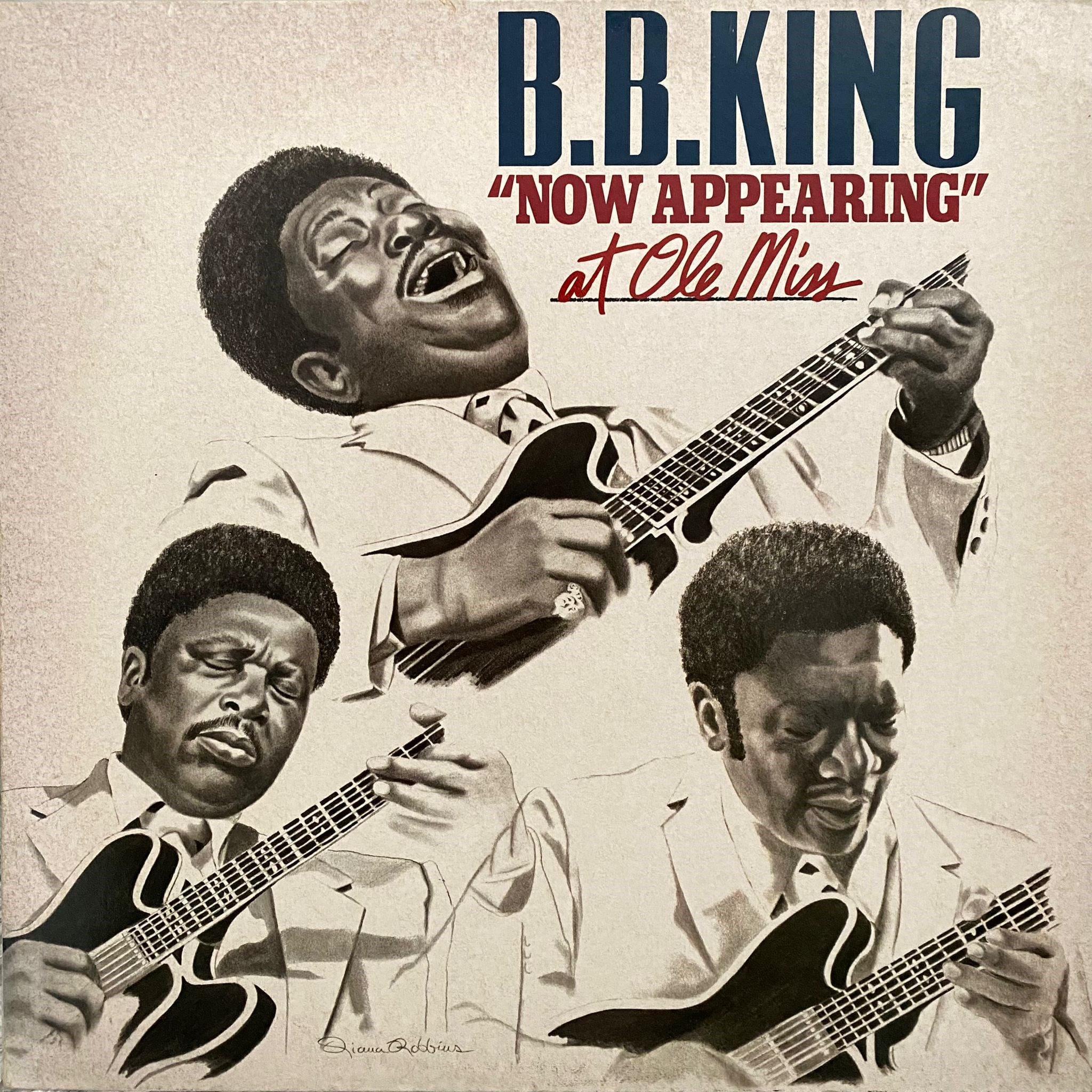 B.B. KING - B.B. KING NOW APPEARING AT OLE MISS