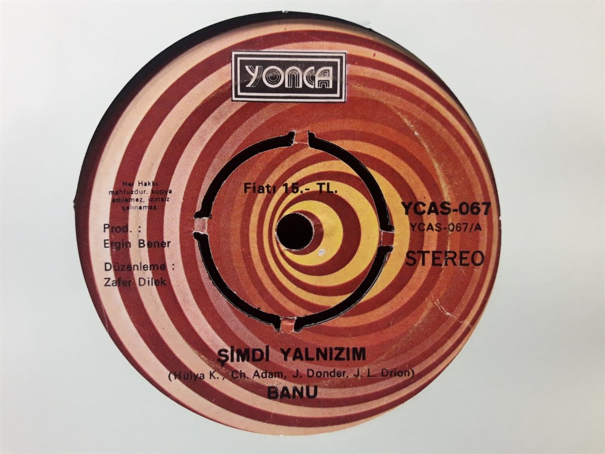 BANU KIRBAĞ - ŞİMDİ YALNIZIM / SENİ ÖYLE SEVİYORUM Kİ