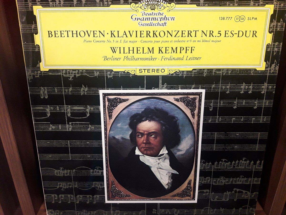 Beethoven* – Wilhelm Kempff, Berliner Philharmoniker · Ferdinand Leitner ‎– Klavierkonzert Nr. 5 Es-dur