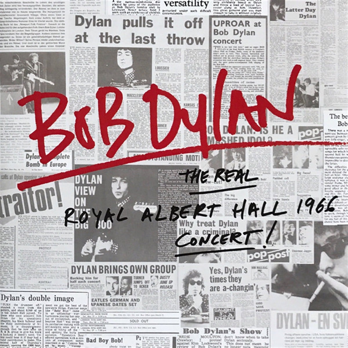 BOB DYLAN - THE REAL ROYAL ALBERT HALL 1966 CONCERT