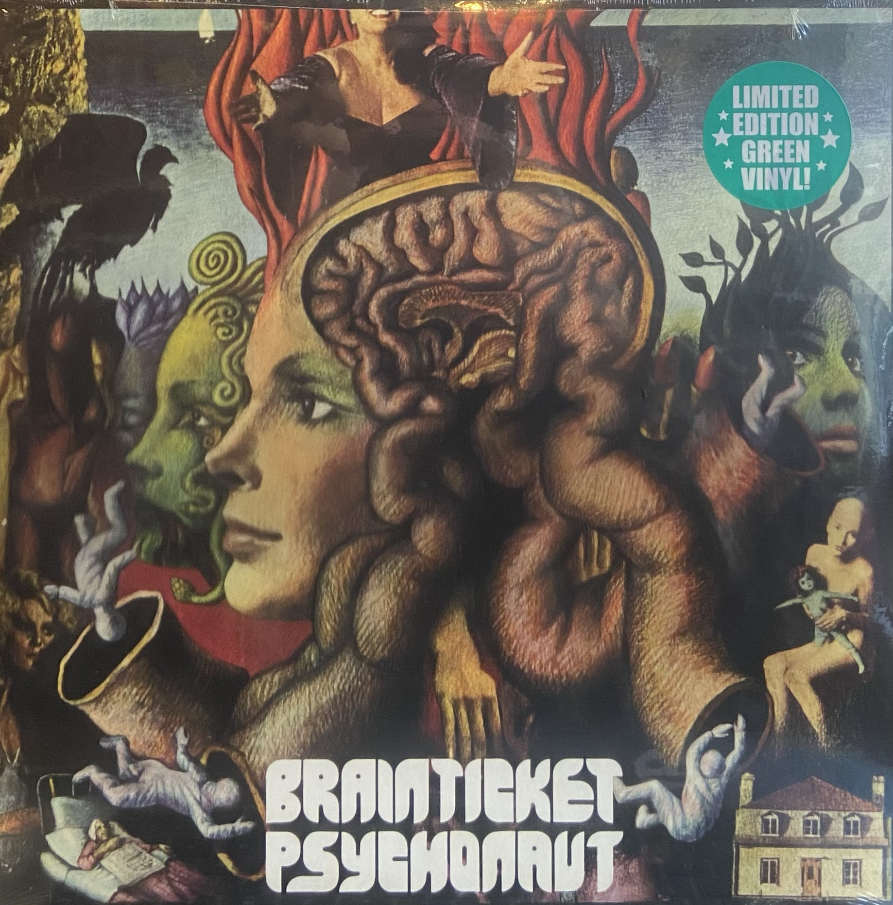 BRAINTICKET - PSYCHONAUT (LIMITED EDITION GREEN VINYL) 
