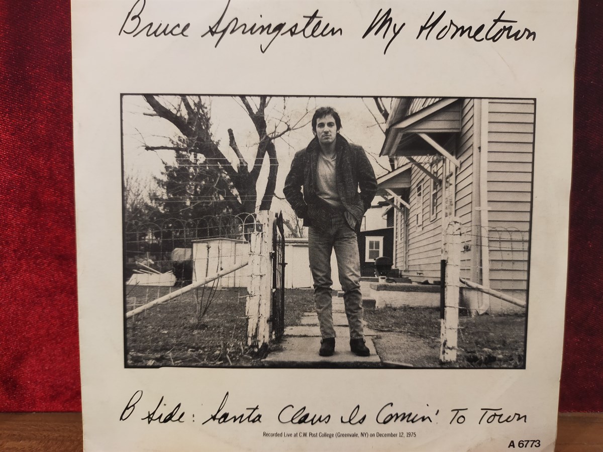 BRUCE SPRONGSTEEN - MY HOMETOWN / SANTA CLAUS IS COMIN' TO TOWN 