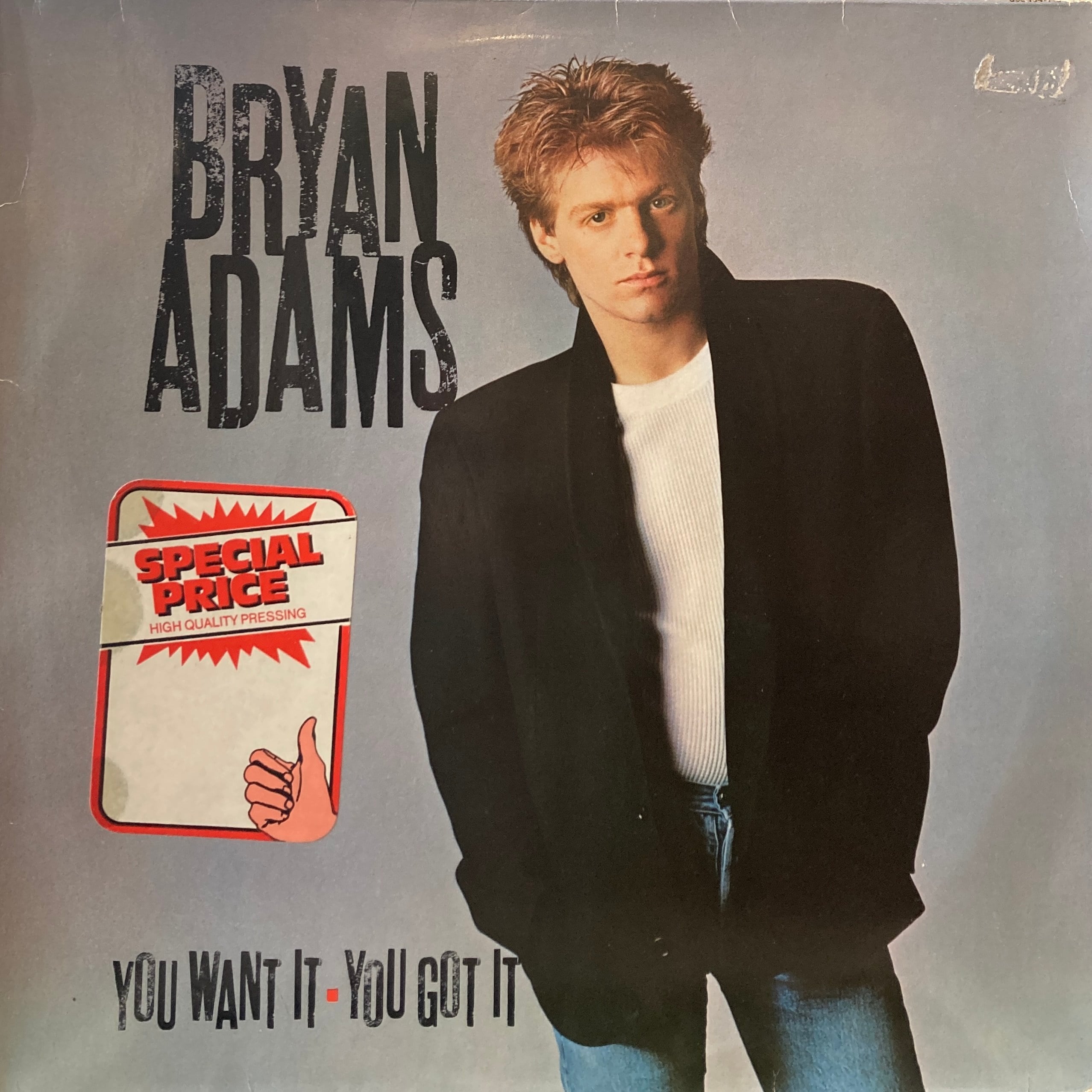 BRYAN ADAMS – YOU WANT IT, YOU GOT IT