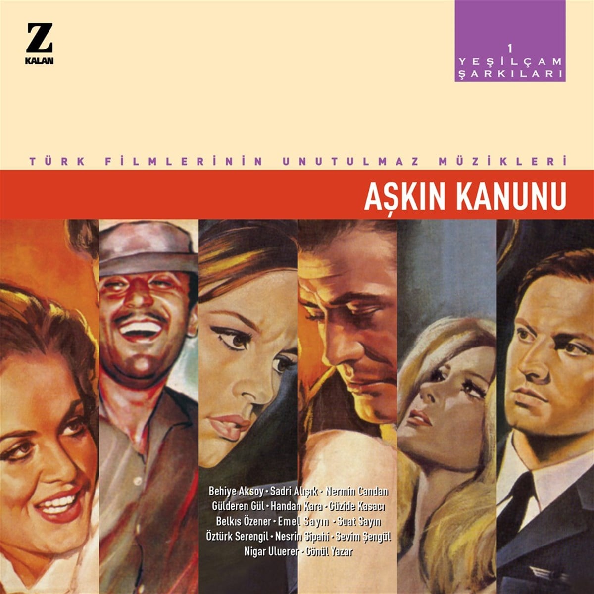 ÇAEŞİTLİ SANATÇILAR - YEŞİLÇAM ŞARKILARI 1 - AŞKIN KANUNU 