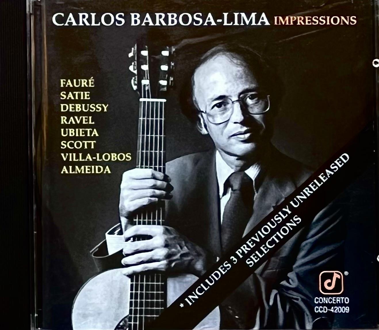 CARLOS BARBOSA-LIMA – IMPRESSIONS