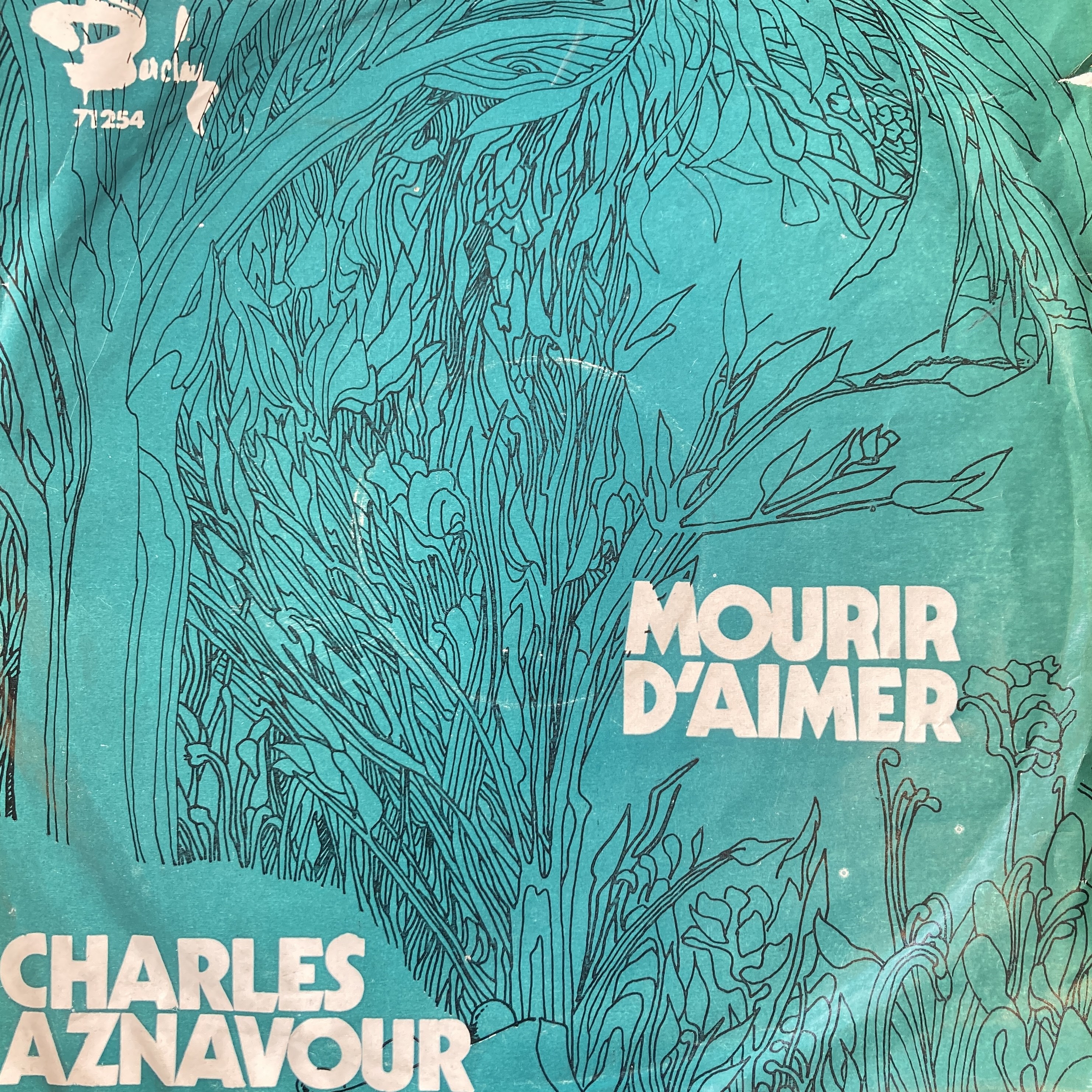 CHARLES AZNAVOUR – MOURIR D'AIMER