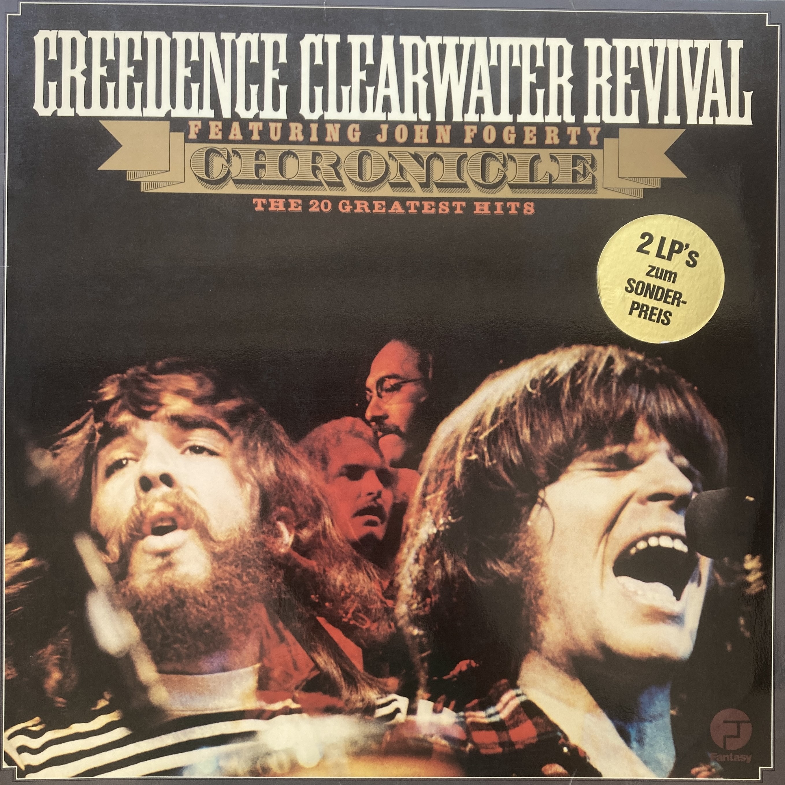CREEDENCE CLEARWATER REVIVAL FT. JOHN FOGERTY - CHRONICLE (THE 20 GREATEST HITS)