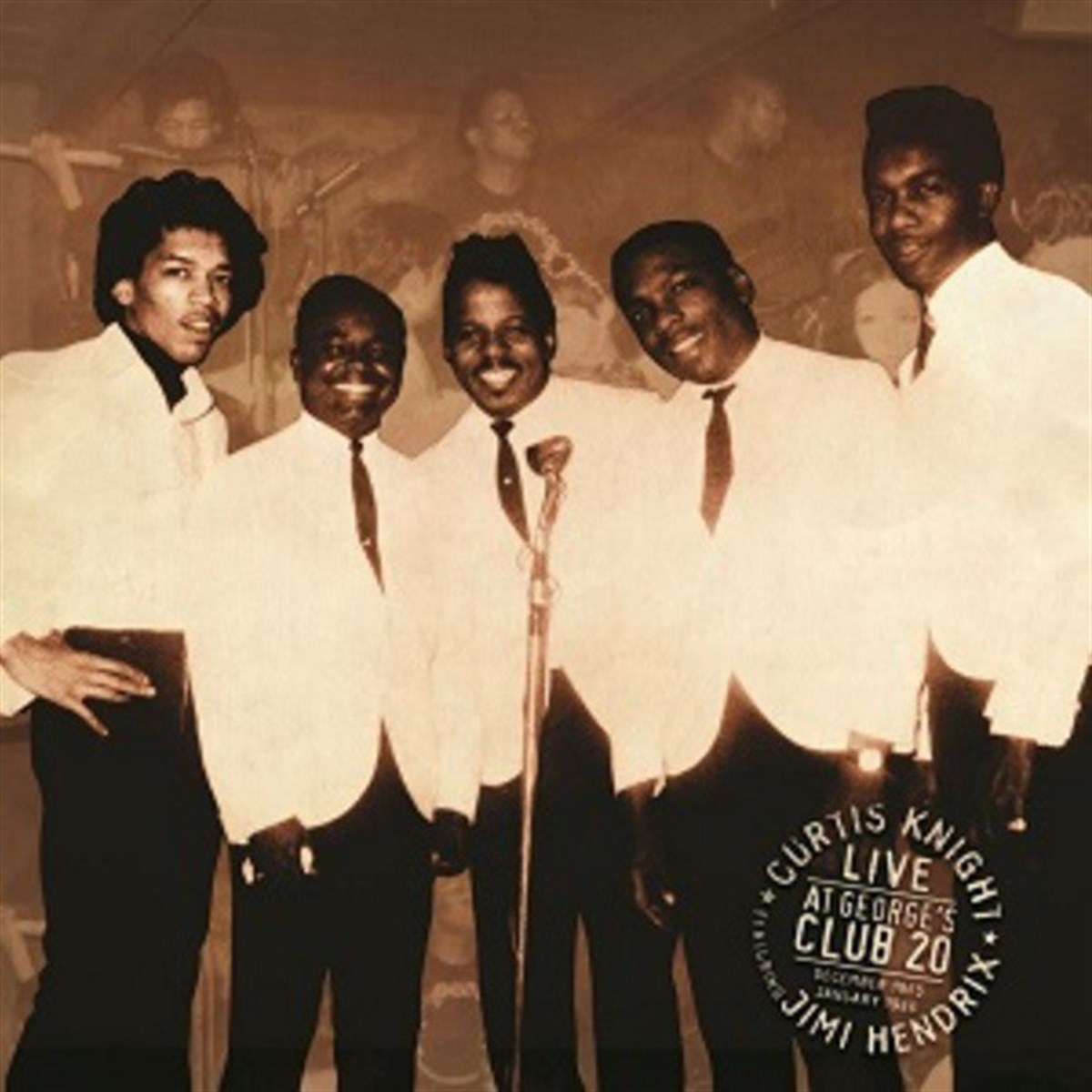 CURTIS KNIGHT FEATURING JIMI HENDRIX - LIVE AT GEORGE's CLUB 20 