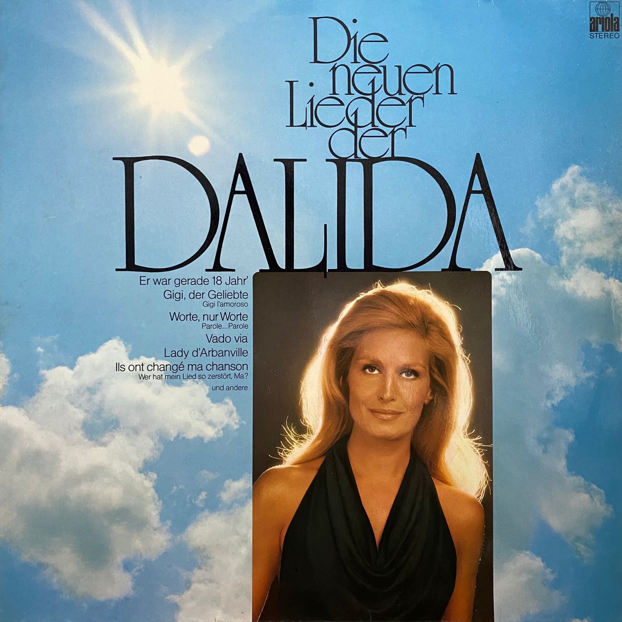 DALIDA - DIE NEUEN LIEDER DER DALIDA