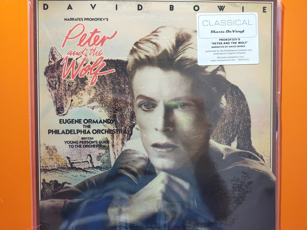 David Bowie Narrates Prokofiev, Eugene Ormandy, The Philadelphia Orchestra, Britten ‎– Peter And The Wolf / Young Person's Guide To The Orchestra