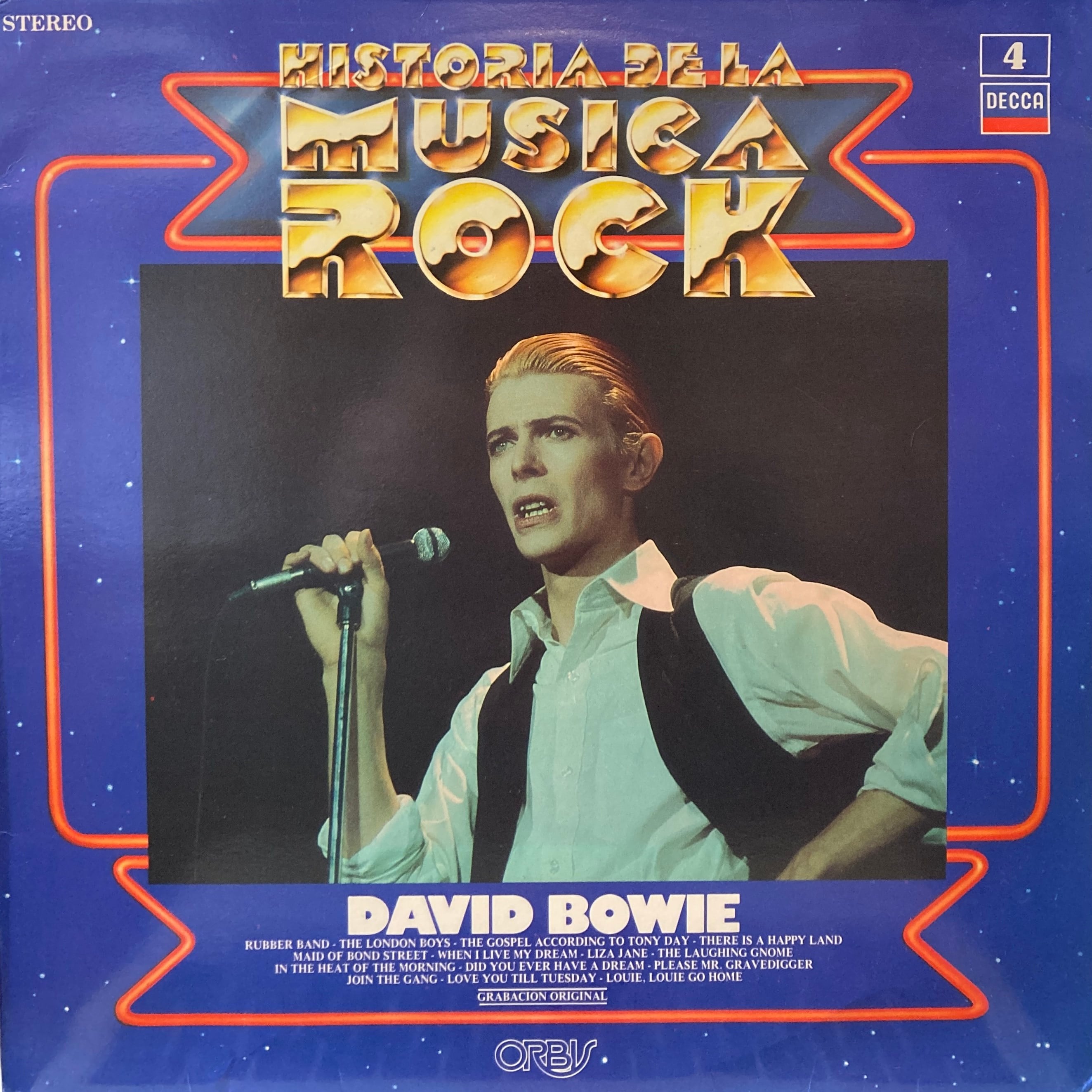 DAWID BOWIE - HISTORIA DE LA MUSICA ROCK