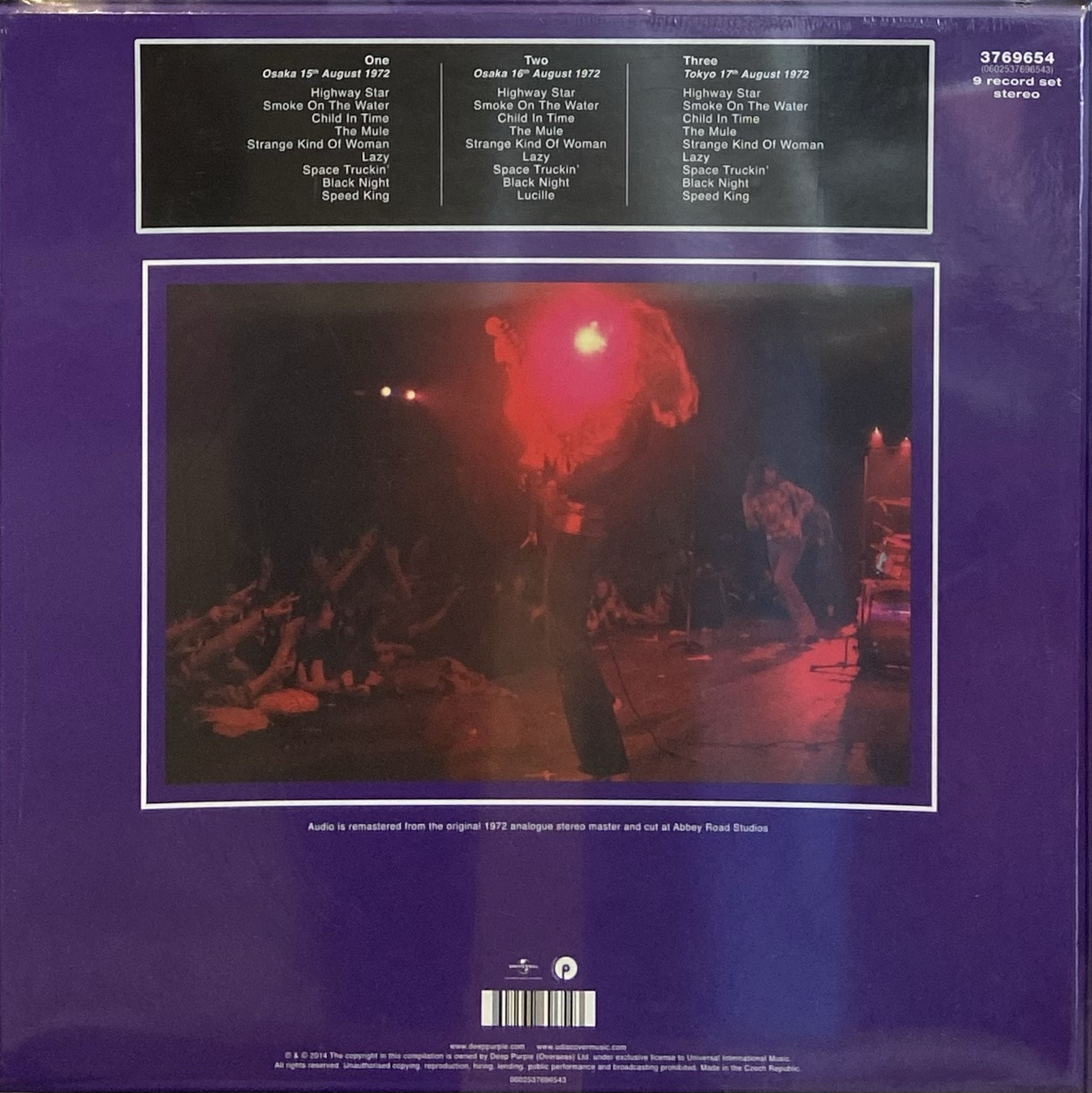 DEEP PURPLE - MADE IN JAPAN (9 LP BOX SET)