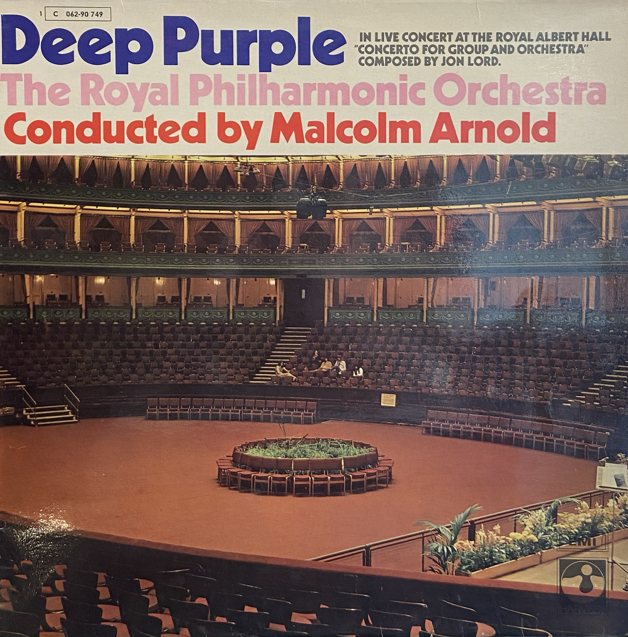 DEEP PURPLE , THE ROYAL PHILHARMONIC ORCHESTRA CONDUCTED BY MALCOLM ARNOLD - CONCERTO FOR GROUP AND ORCHESTRA