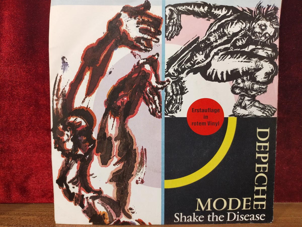 DEPECHE MODE - SHAKE THE DISEASE / FLEXIBLE (KIRMIZI PLAK)