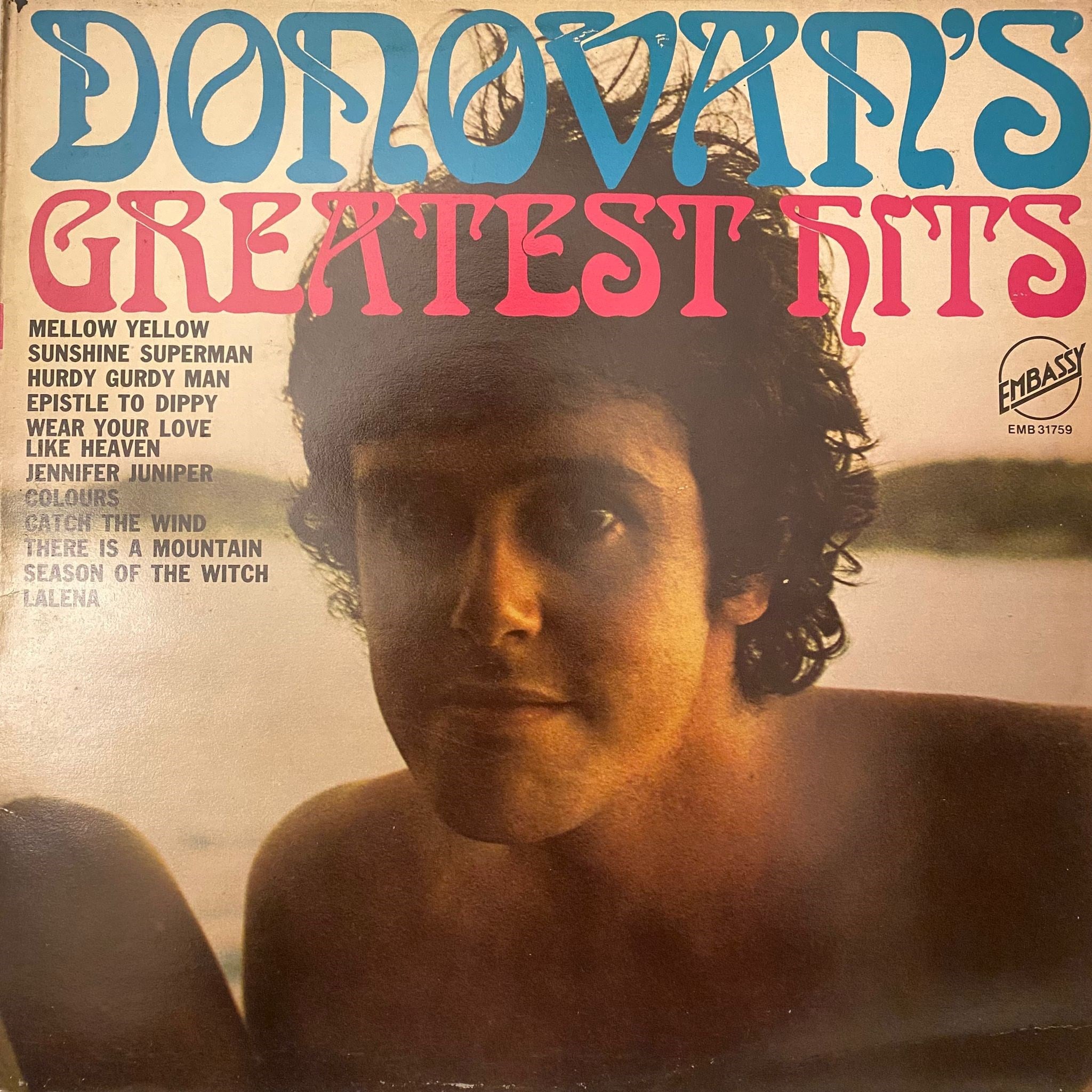 DONOVAN - DONOVAN'S GREATEST HITS