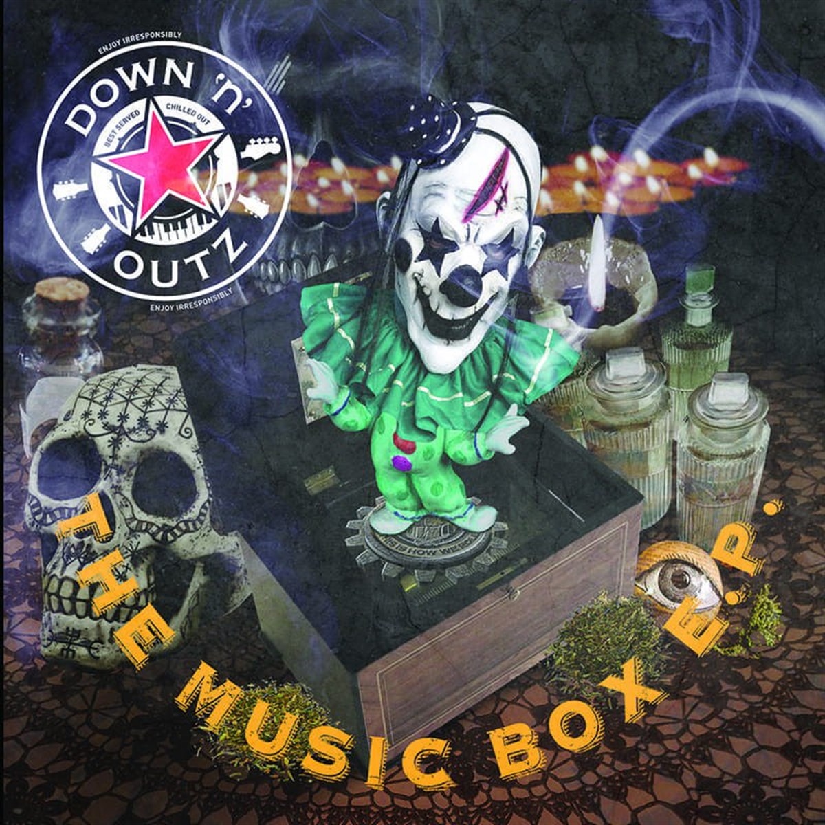 DOWN'N' OUTZ - THE MUSIC BOX (12'' E.P.) 