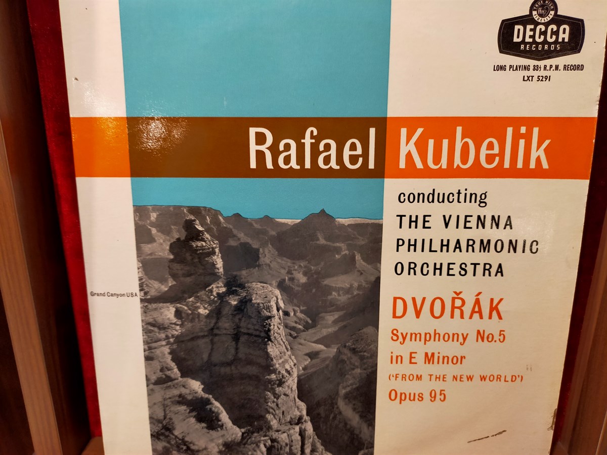 Dvořák* - Rafael Kubelik Conducting The Vienna Philharmonic Orchestra* ‎– Symphony No.5 In E Minor ('From The New World') Opus 95