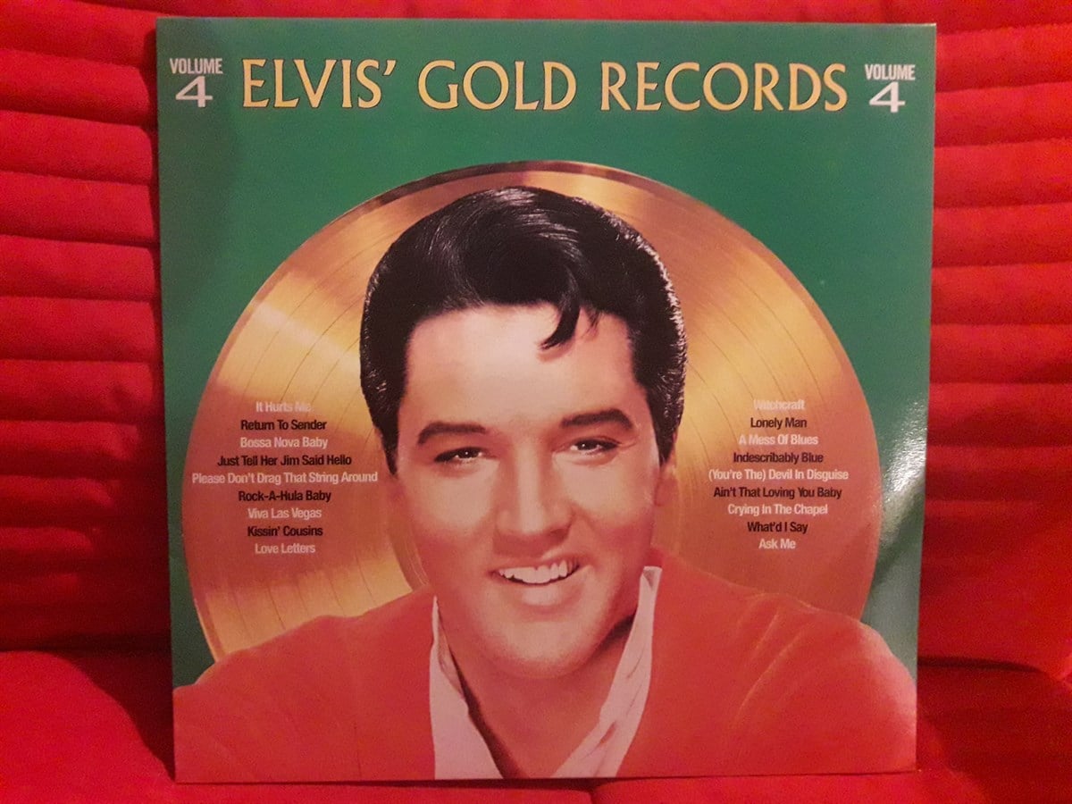 ELVIS PRESLEY - ELVIS' GOLD RECORDS VOLUME 4 
