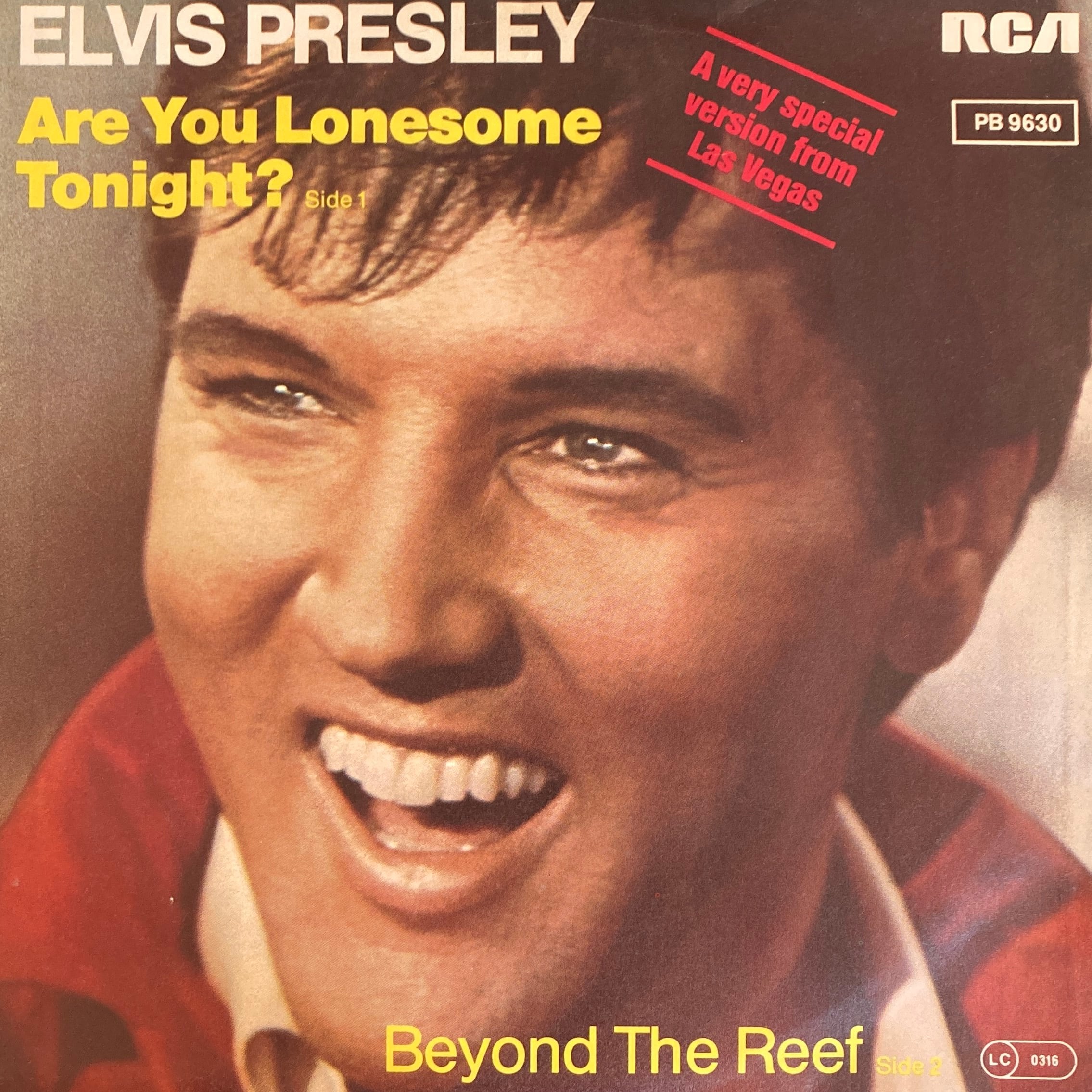 ELVIS PRESLEY – ARE YOU LONESOME TONIGHT?