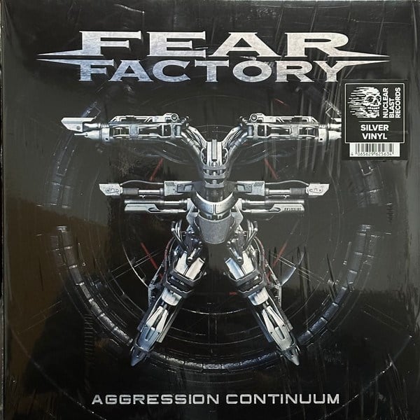 FEAR FACTORY - AGGRESSION CONTINUUM (SILVER VINYL) 