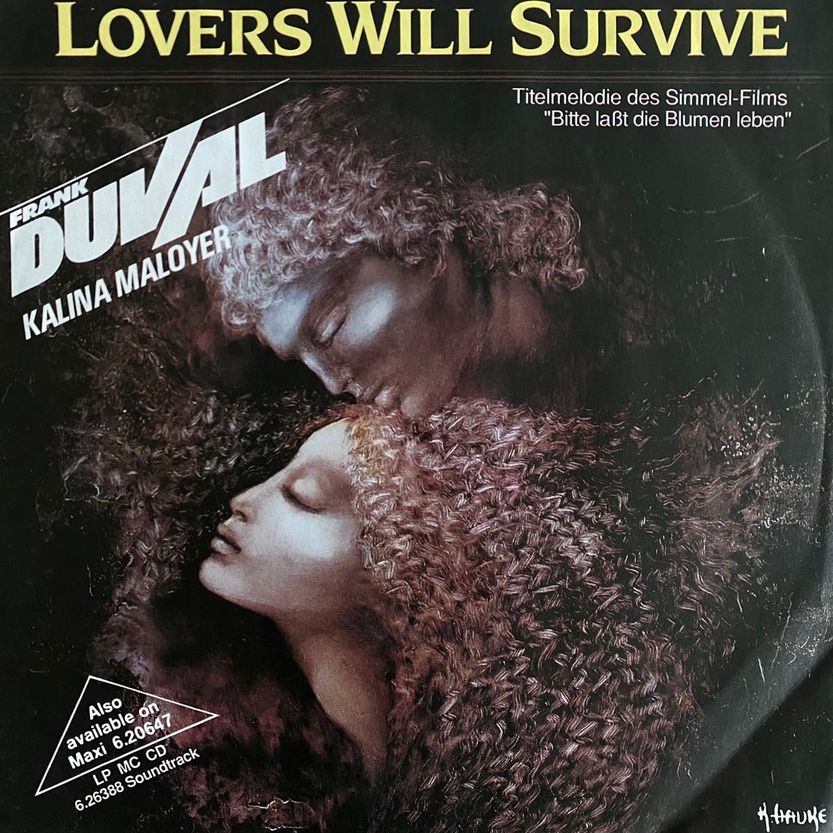 FRANK DUVAL & KALINA MALOYER - LOVERS WILL SURVIVE