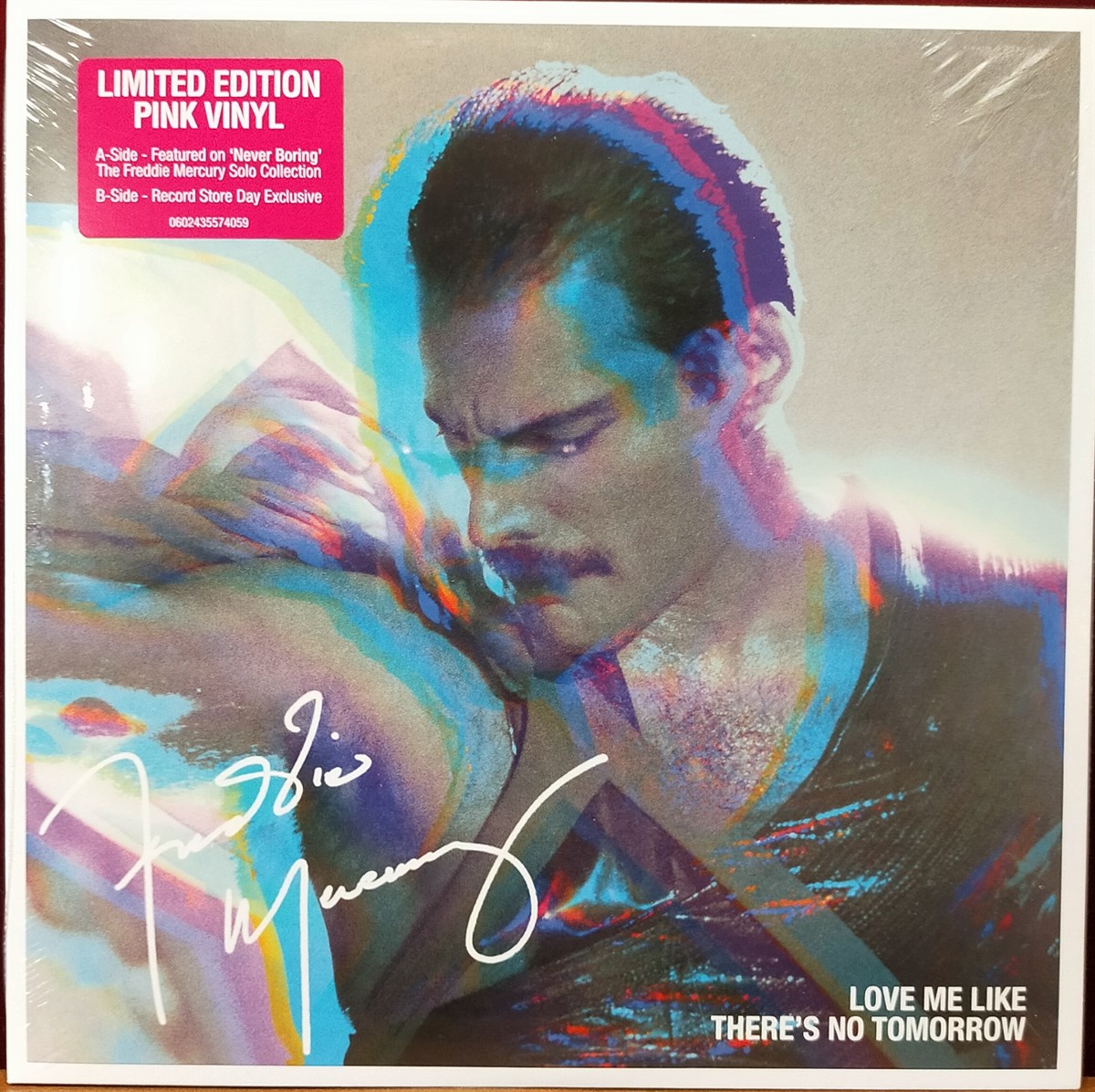FREDDIE MERCURY - LOVE ME LIKE THERE'S NO TOMORROW (LIMITED PINK COLOURED VINYL)