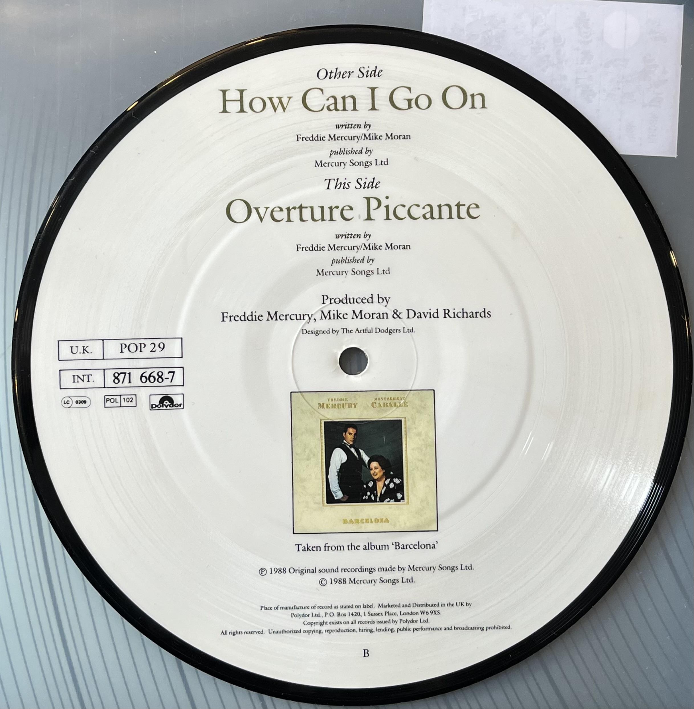 CD Freddie Mercury　Guide Me  / How Can I Go On P13P37010 POLYDOR Japan /00110 My03ODQ2LmpwZWc.jpeg