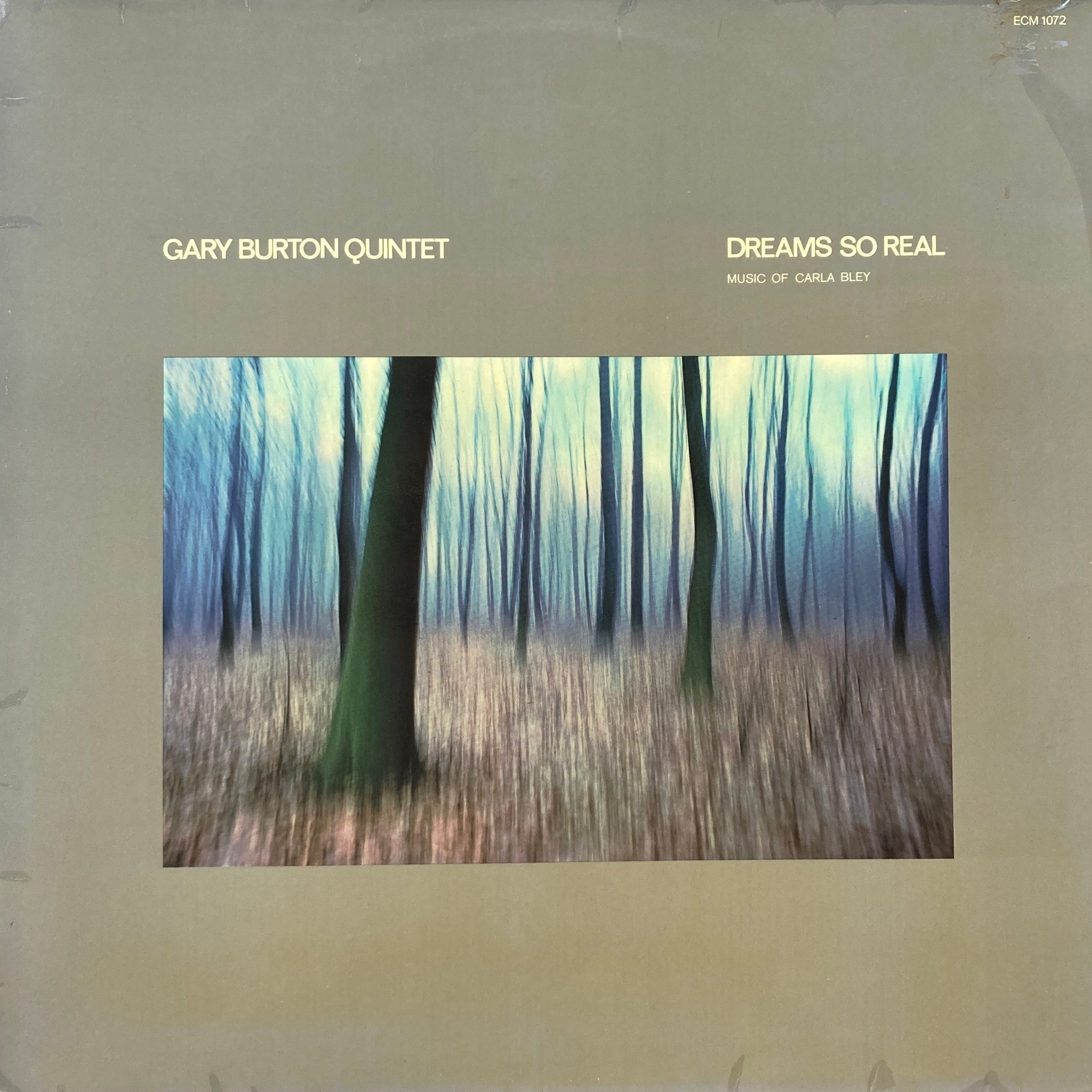 GARY BURON QUINTET - DREAMS SO REAL MUSIC OF CARLA BLEY 