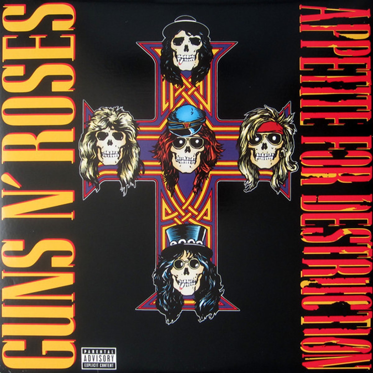 GUNS N' ROSES - APPETITE FOR DESTRUCTION 